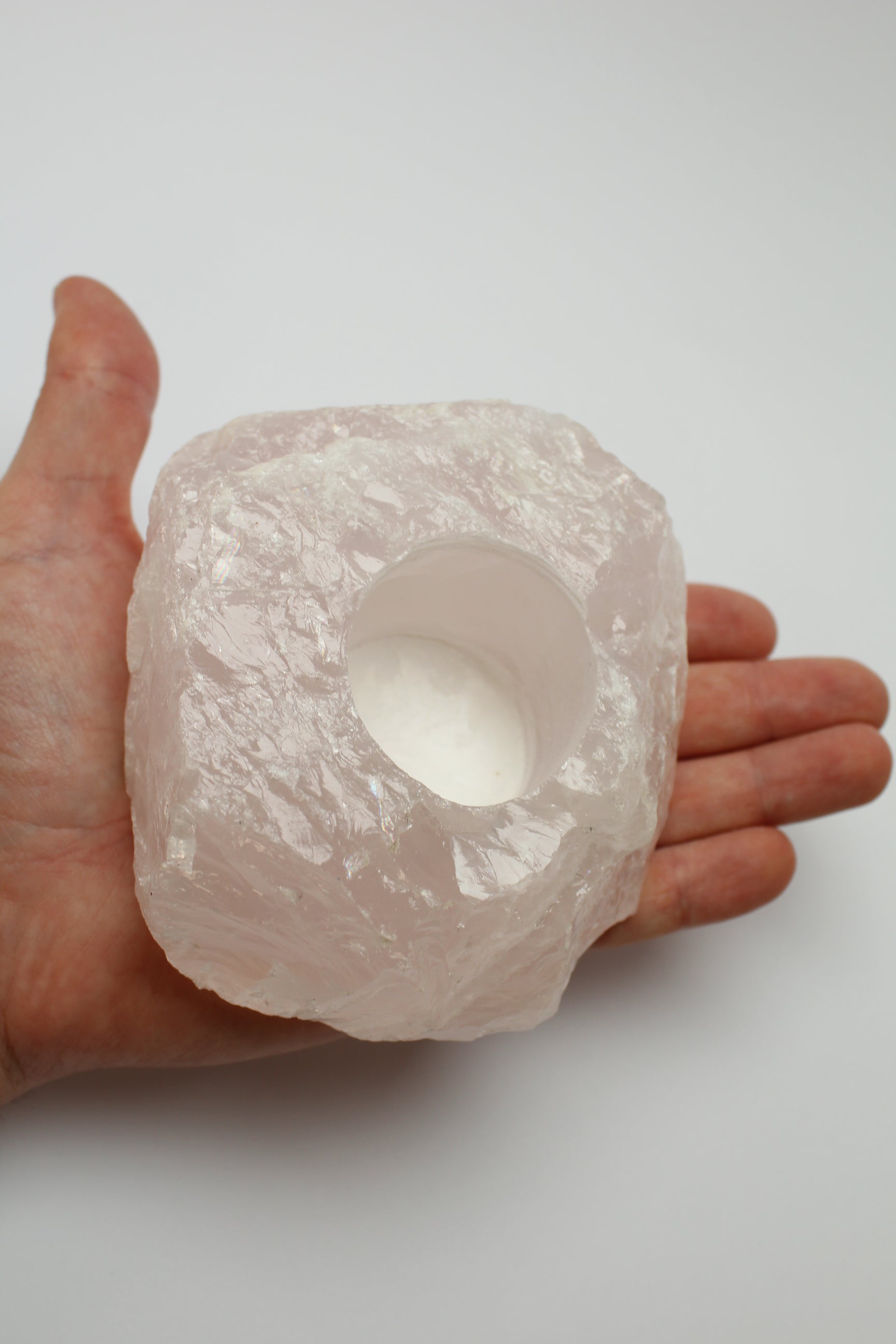 Rosakvarts Fyrfadsstage RÅ