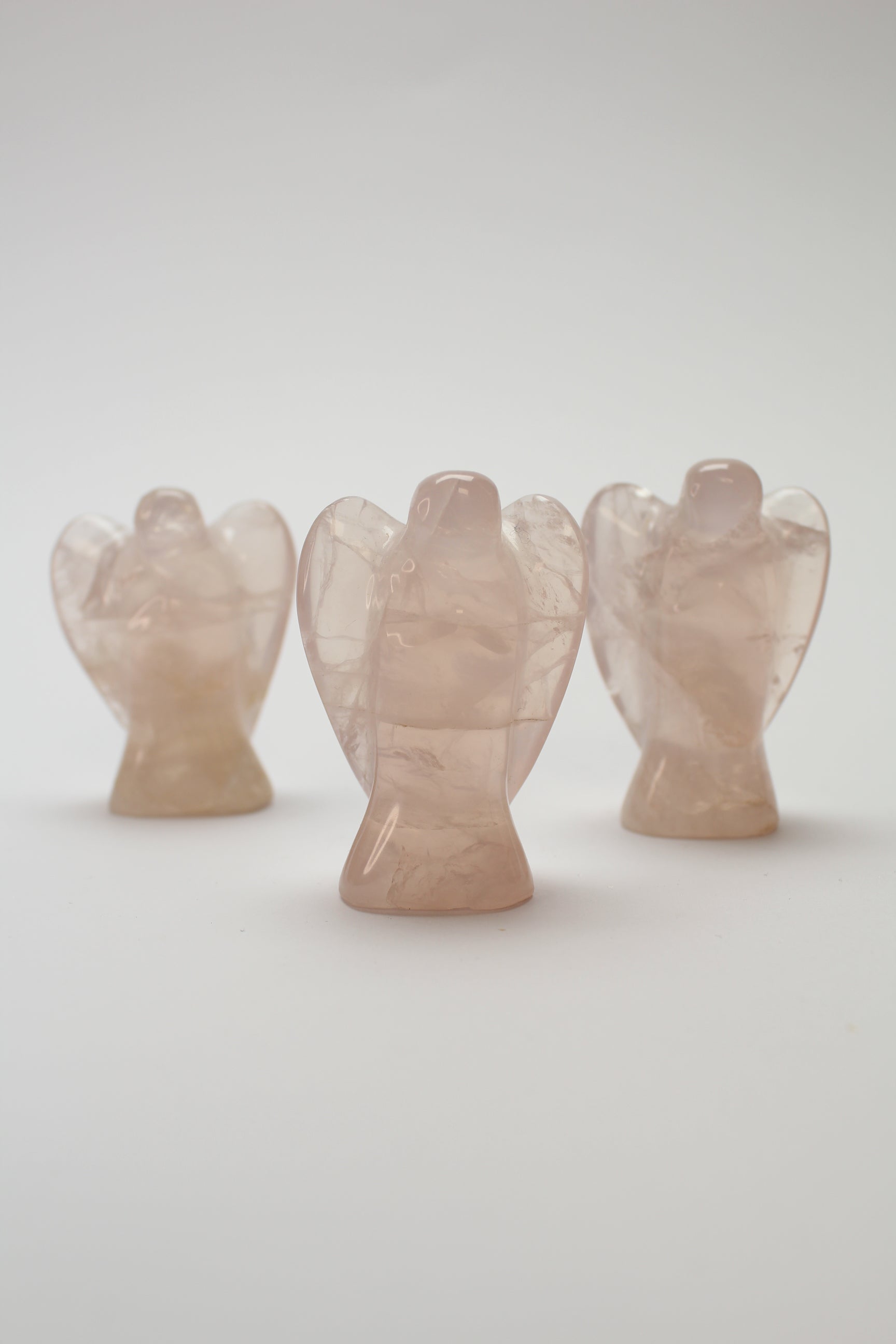 Engel Rosakvarts 5-6 cm