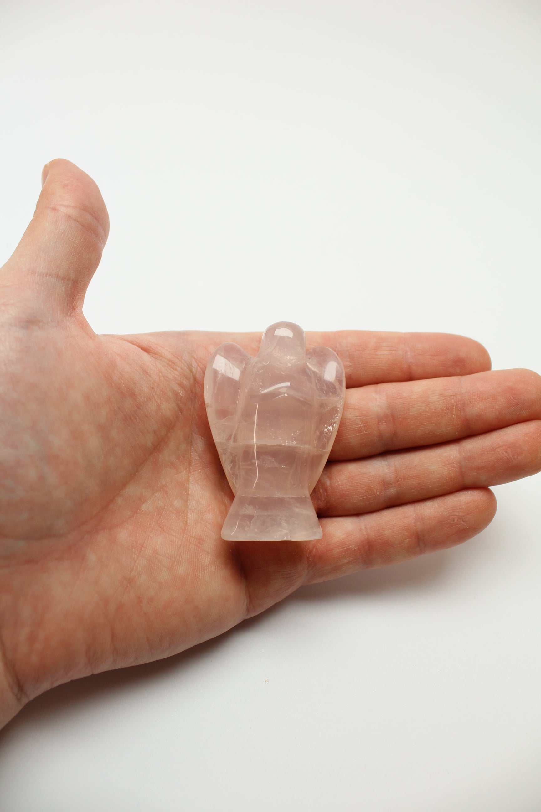 Engel Rosakvarts 5-6 cm