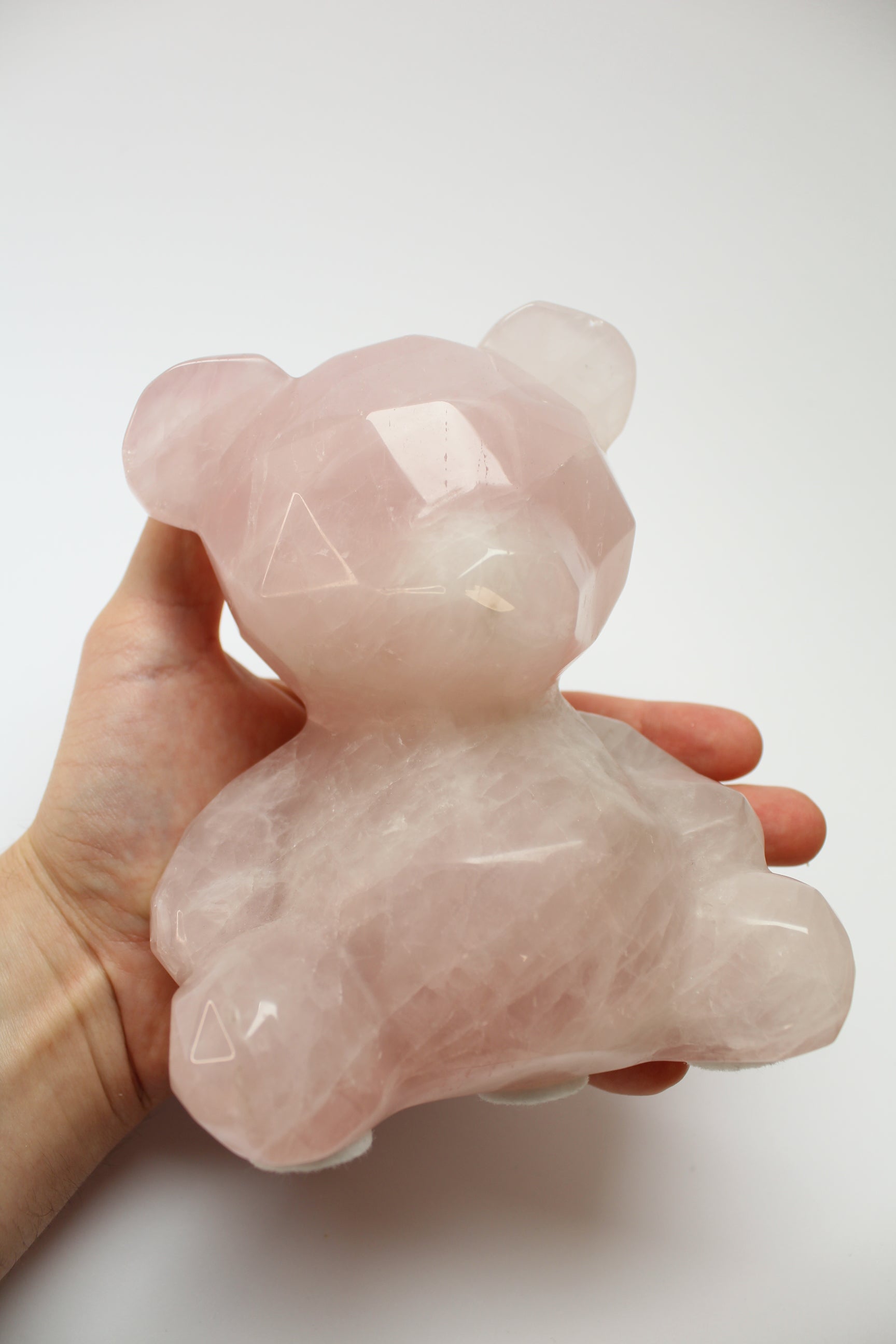 Rosakvarts Bamse 1,8 kg