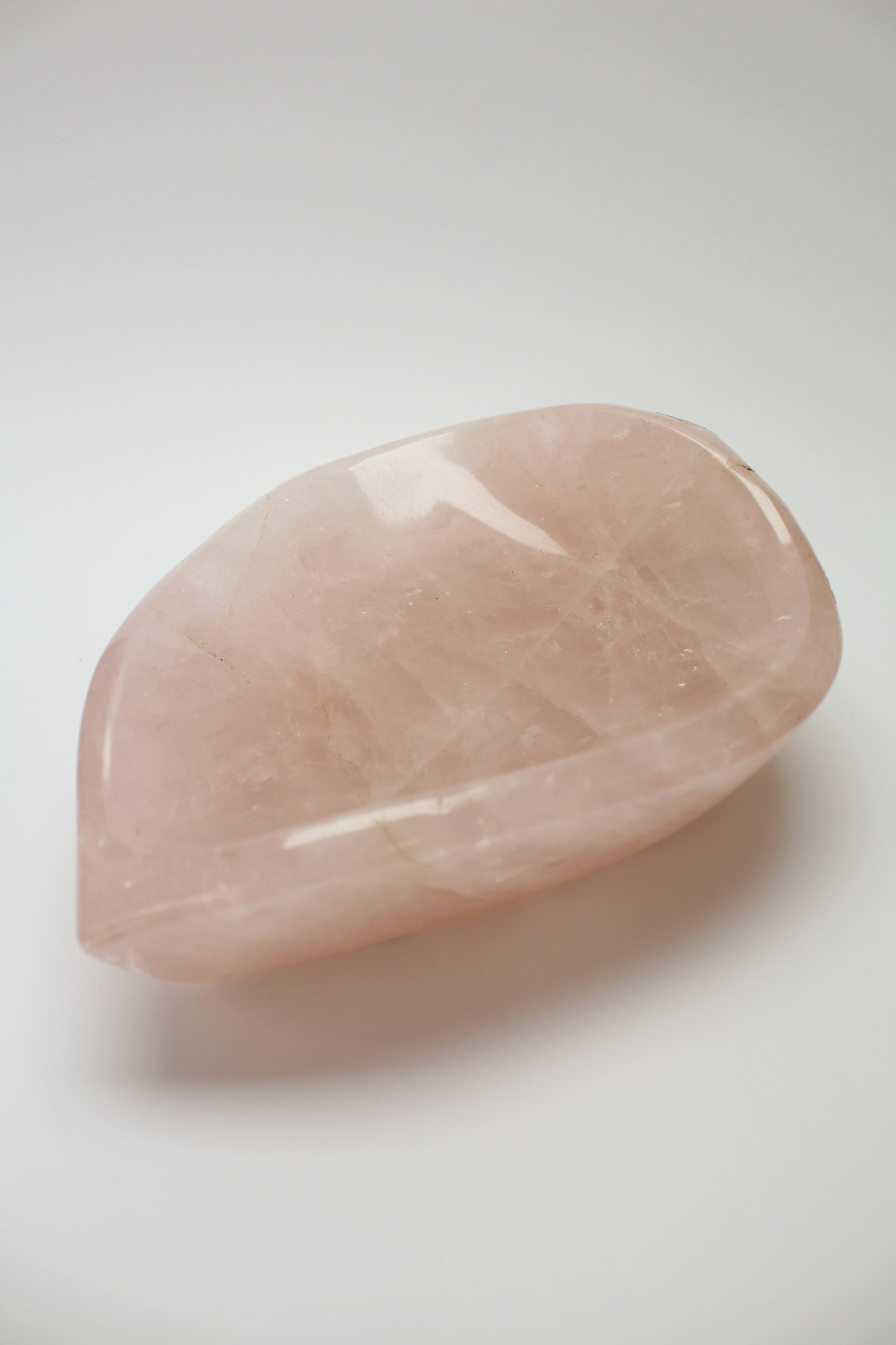 Rosakvarts skål - 1.9kg