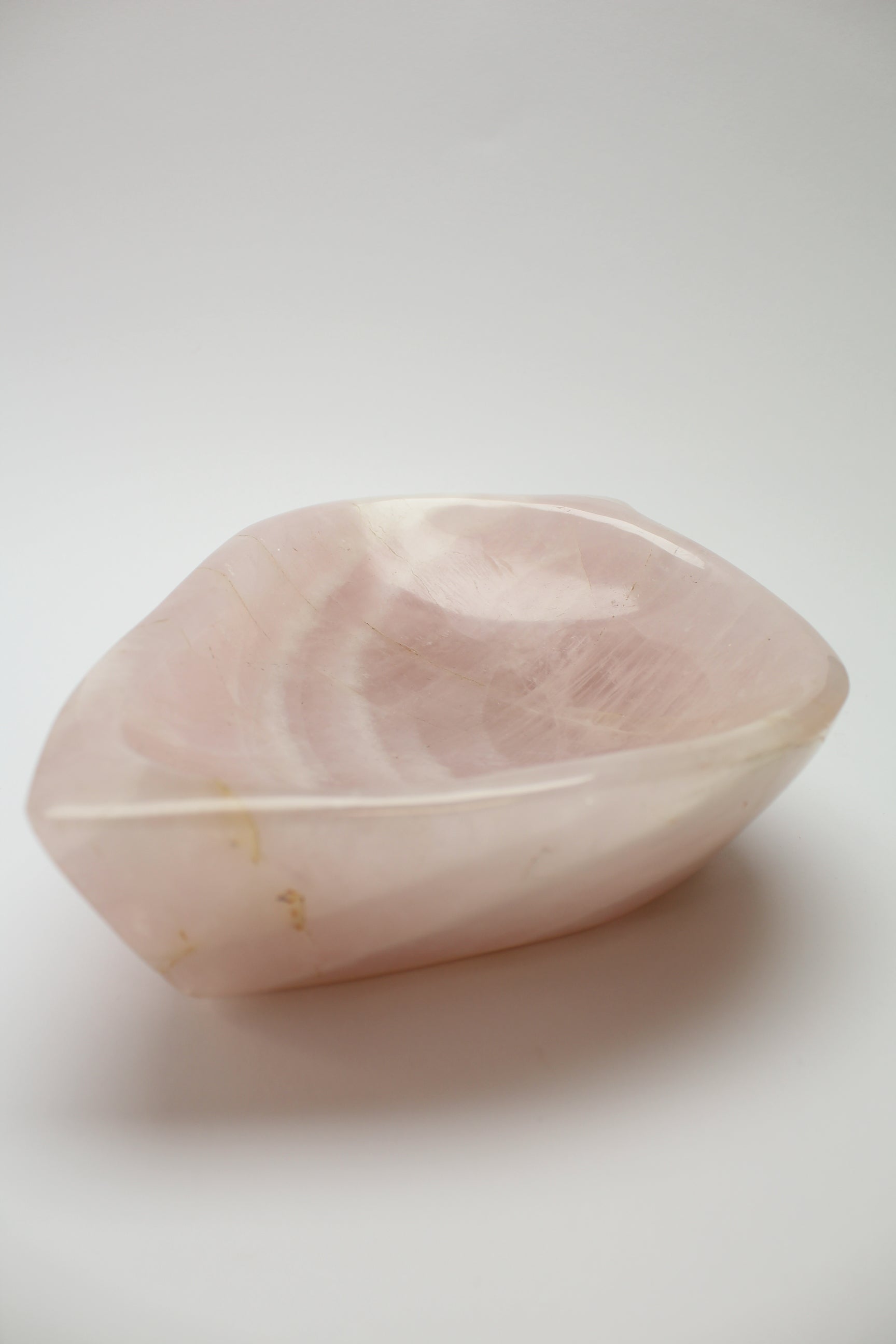 Rosakvarts Skål - 2.1kg