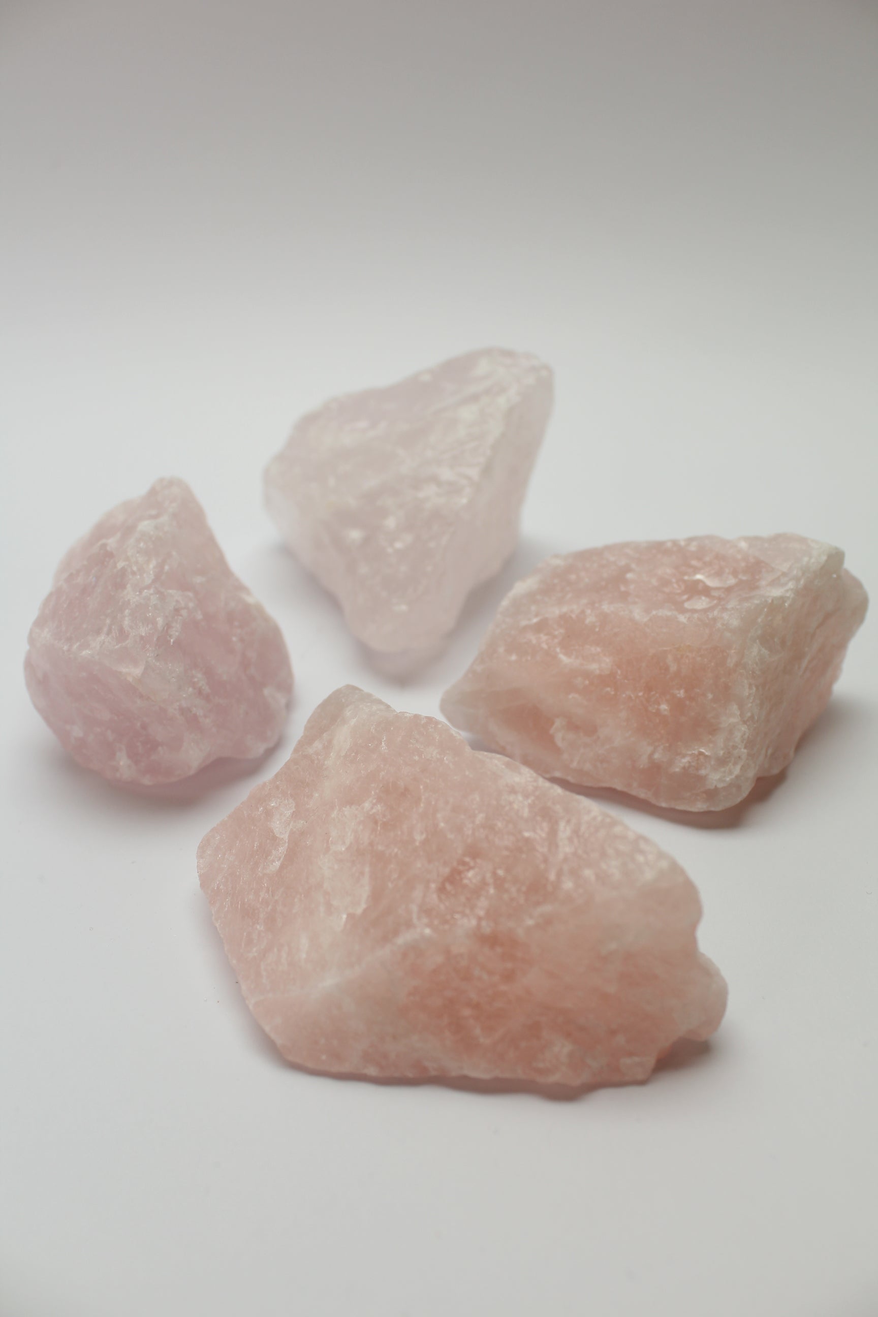 Rosakvarts Rå
