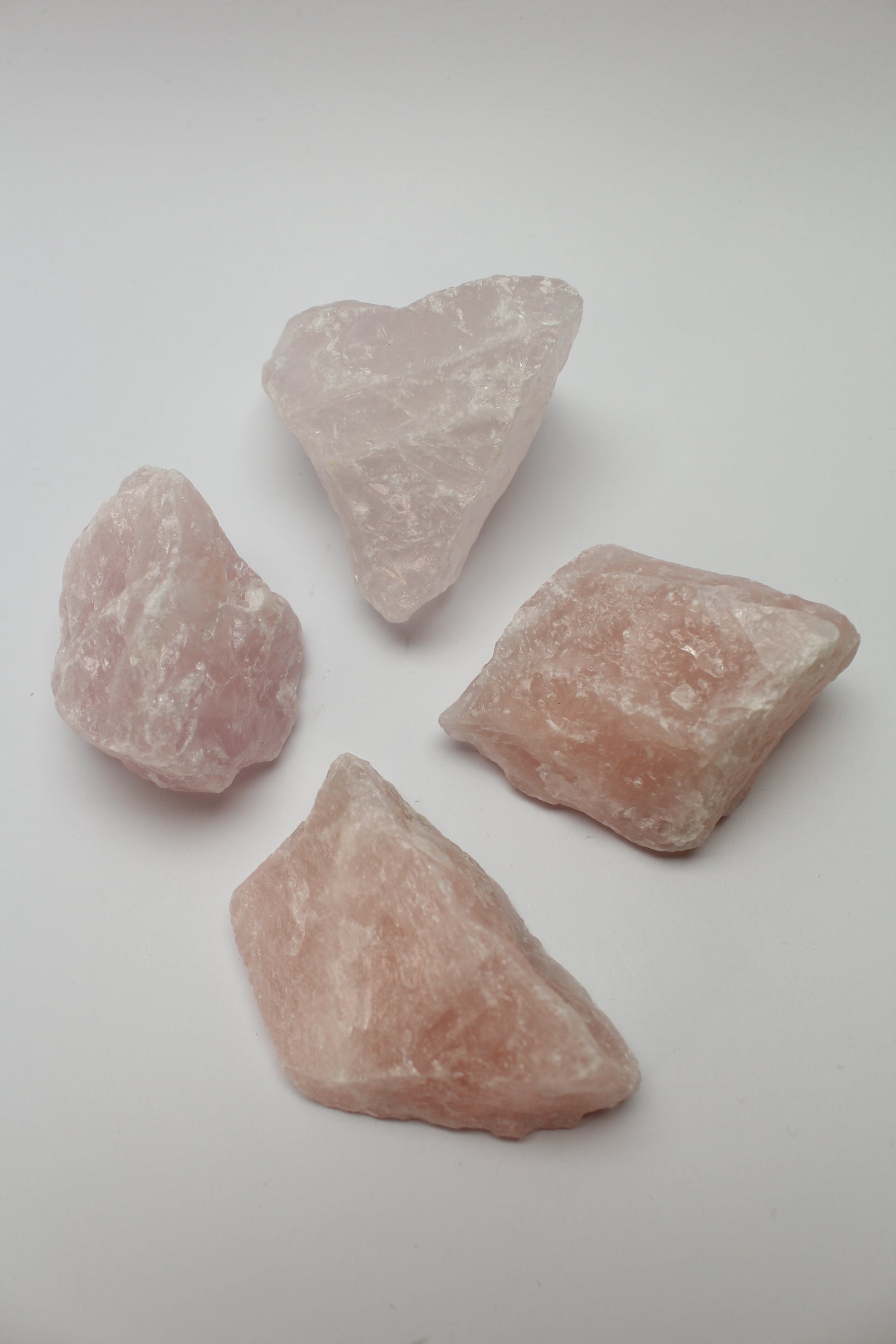 Rosakvarts Rå