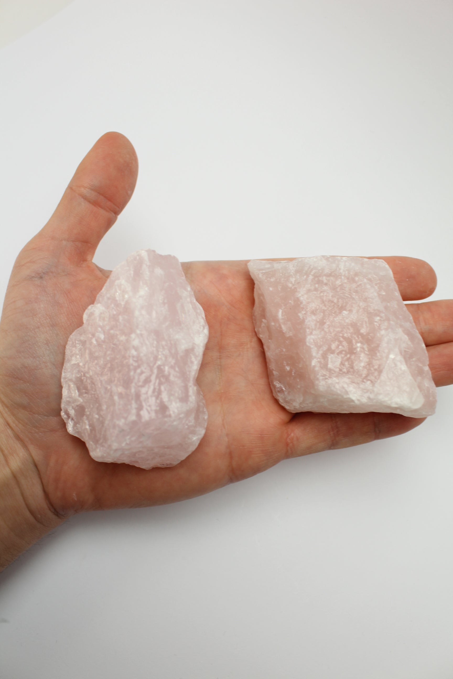 Rosakvarts Rå