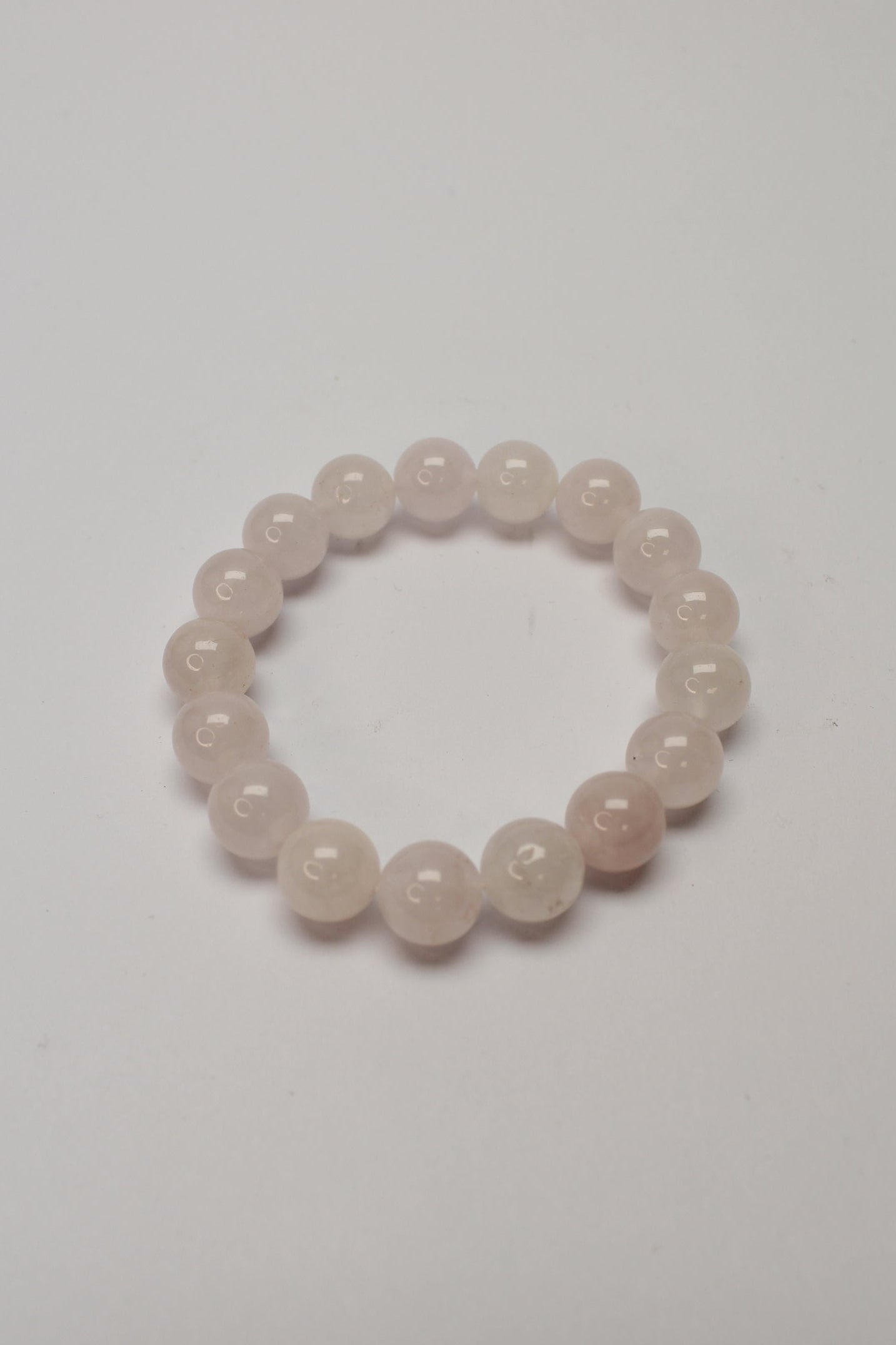 Rosakvarts Armbånd - 10 mm