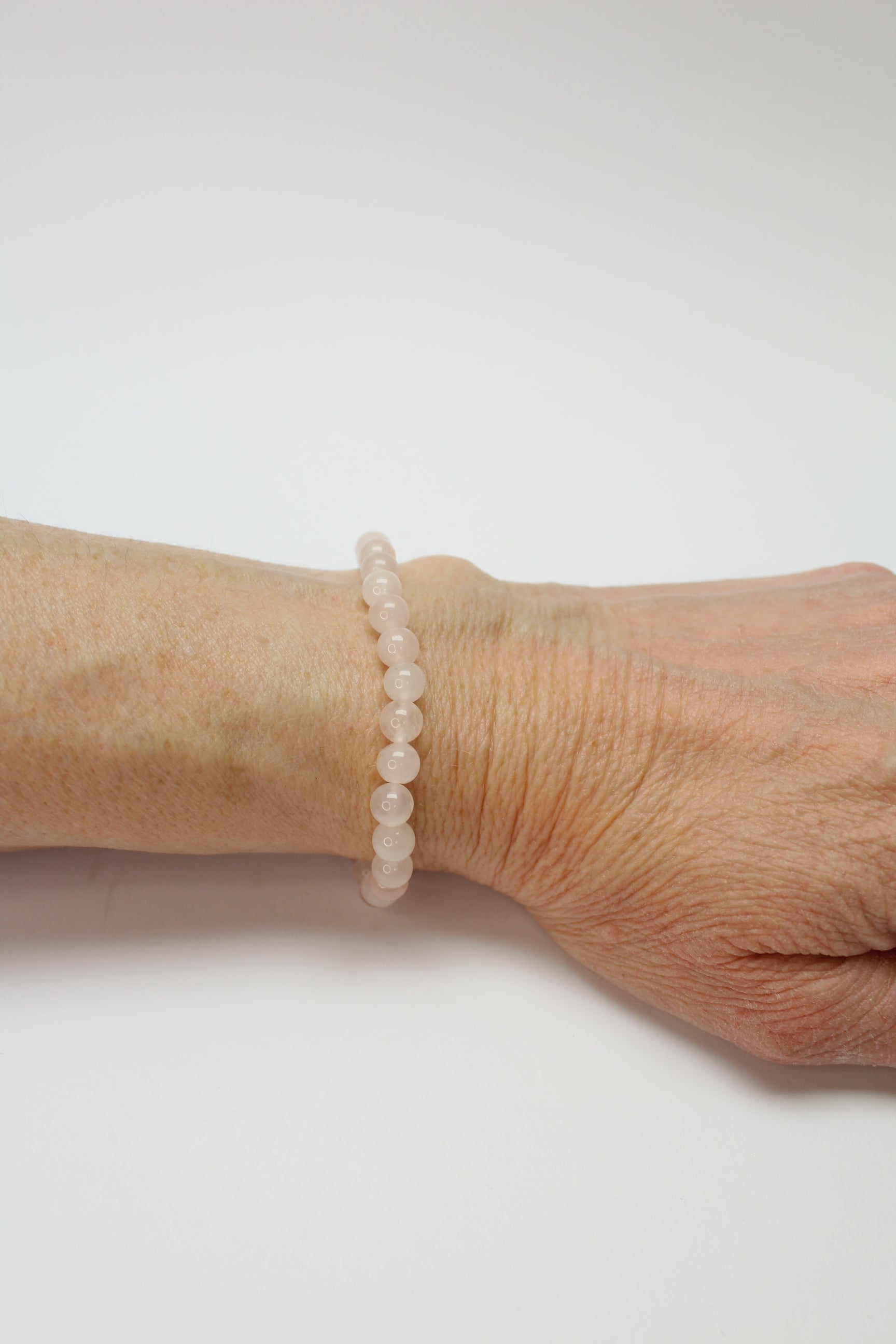Rosakvarts Armbånd - 6 mm