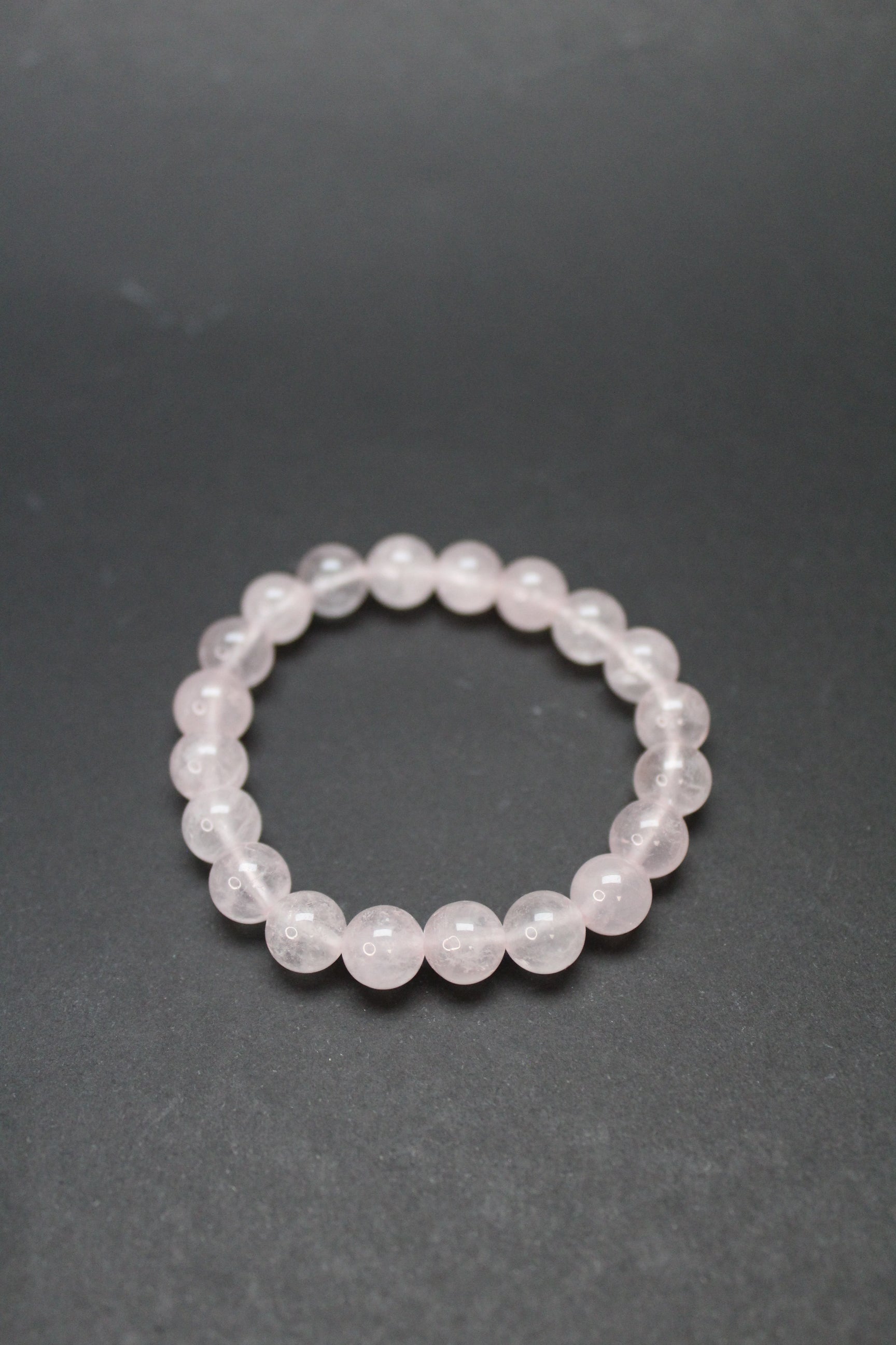Rosakvarts Armbånd - 8 mm
