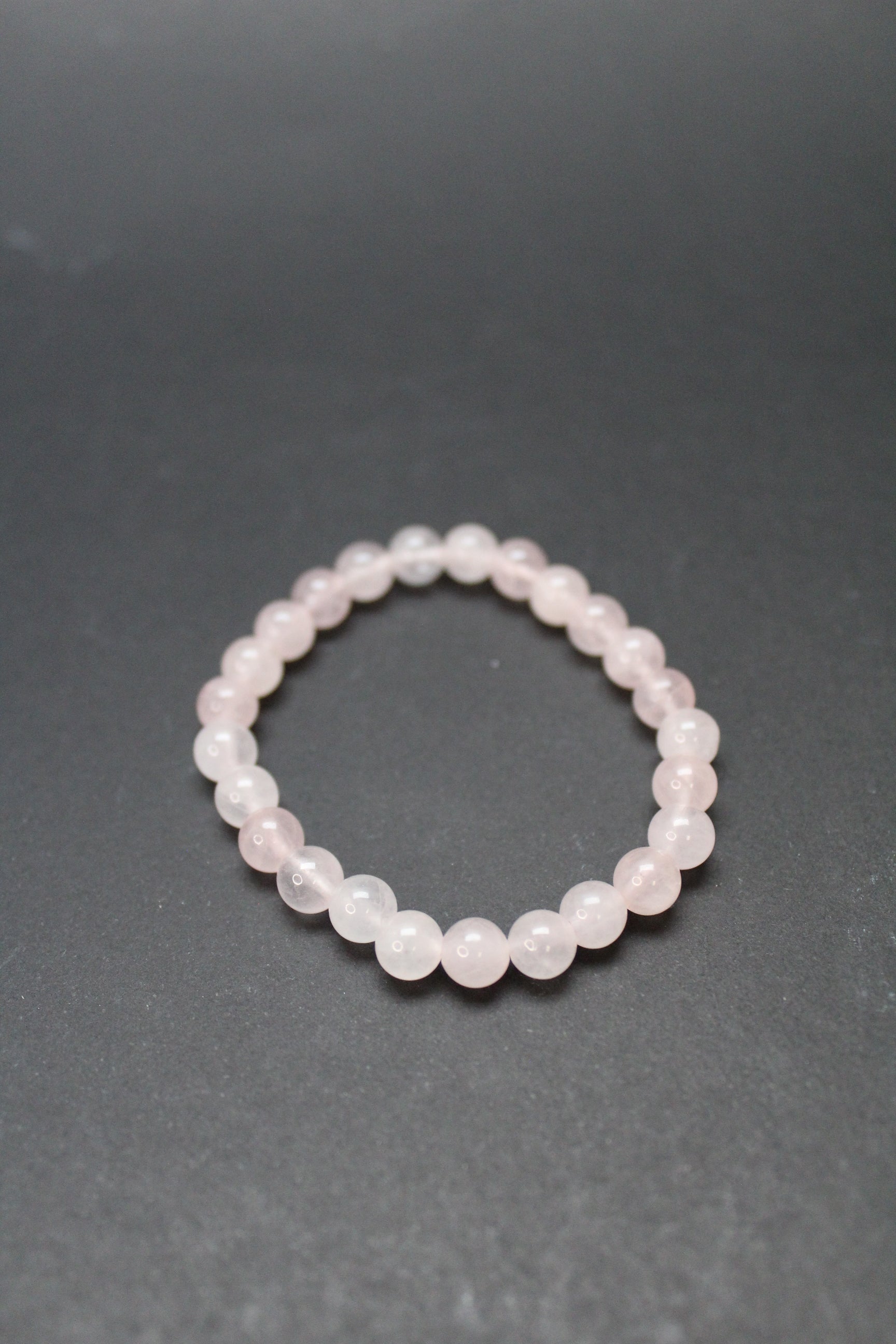 Rosakvarts Armbånd - 6 mm