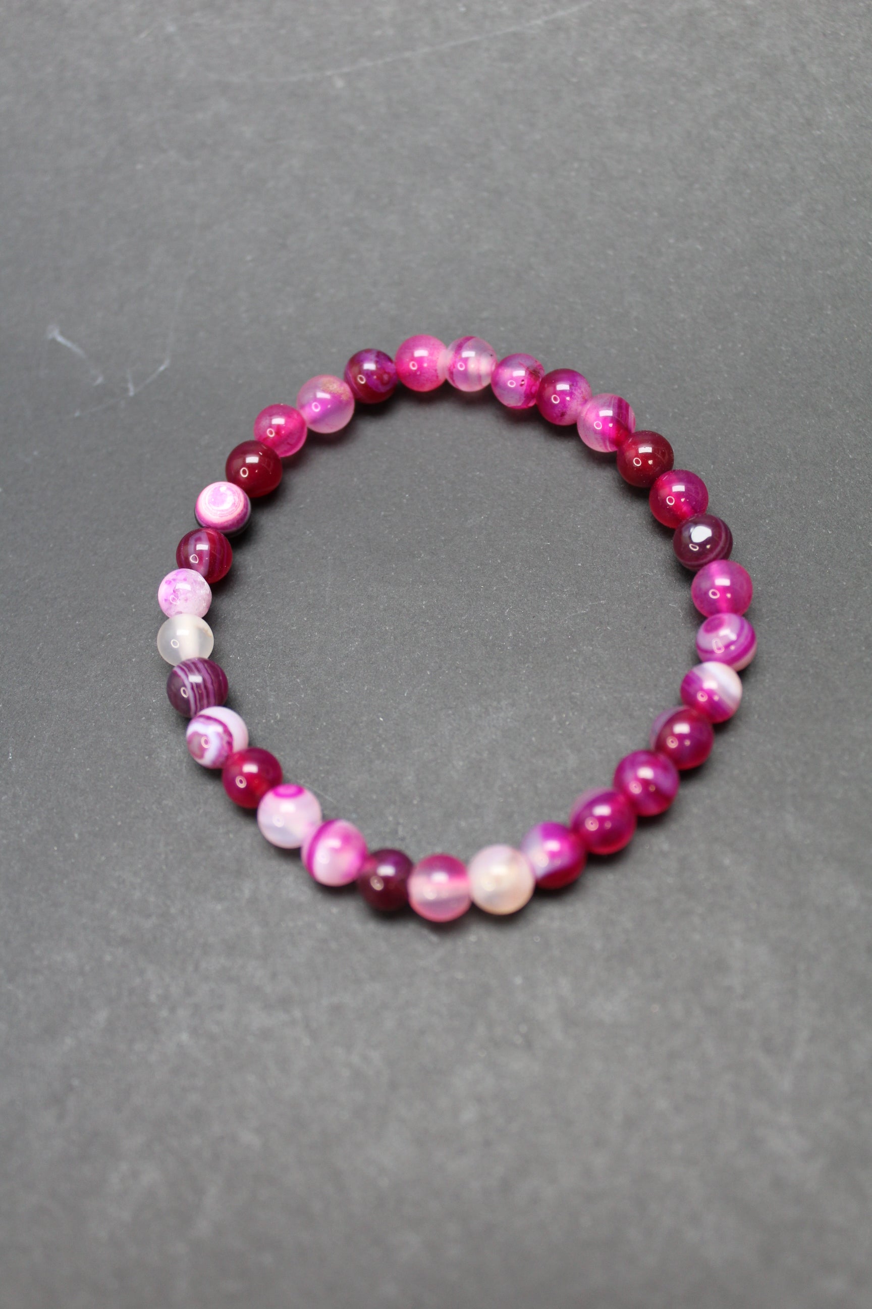 Agat Pink 6 mm