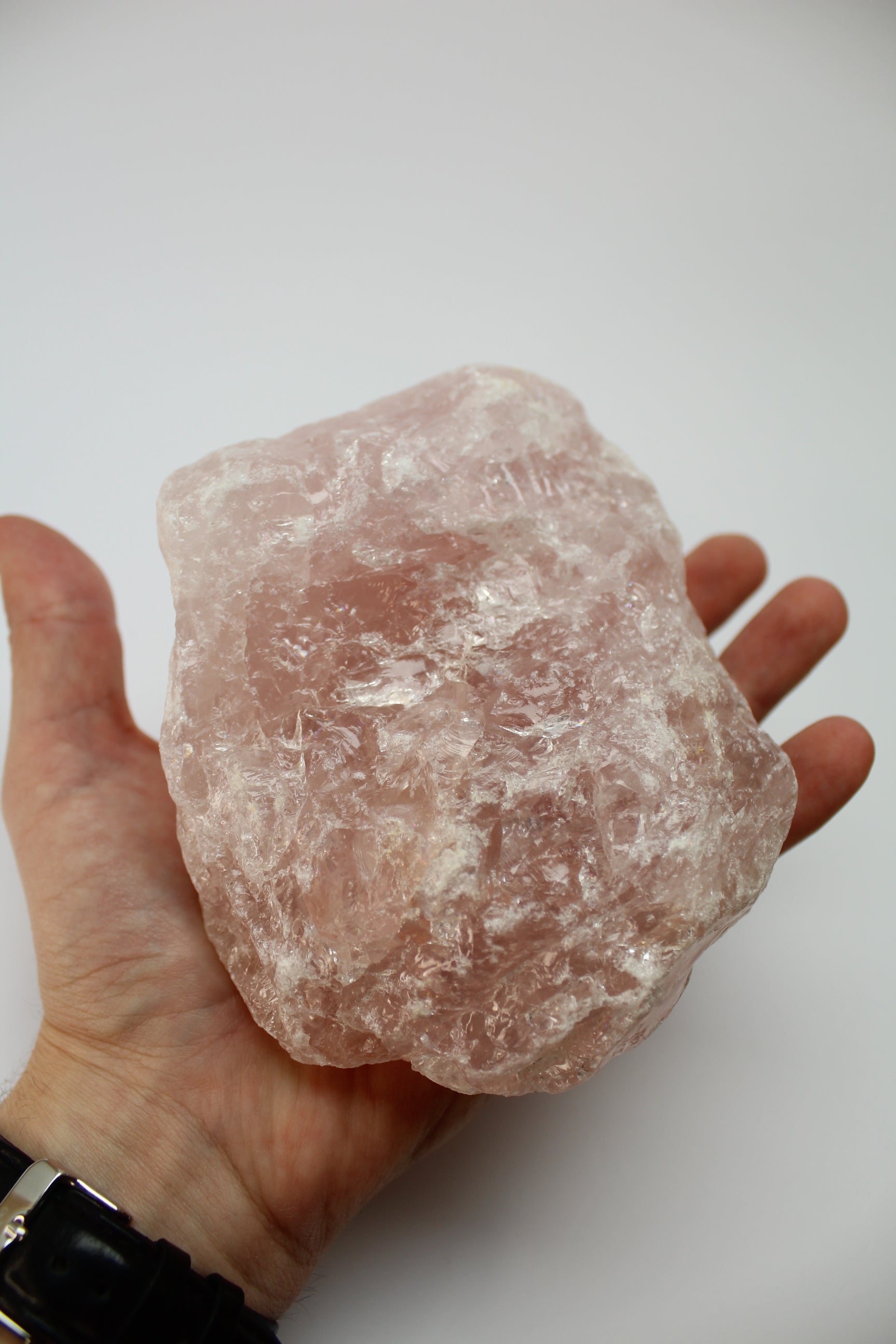 Rå Rosakvarts - 1.35kg