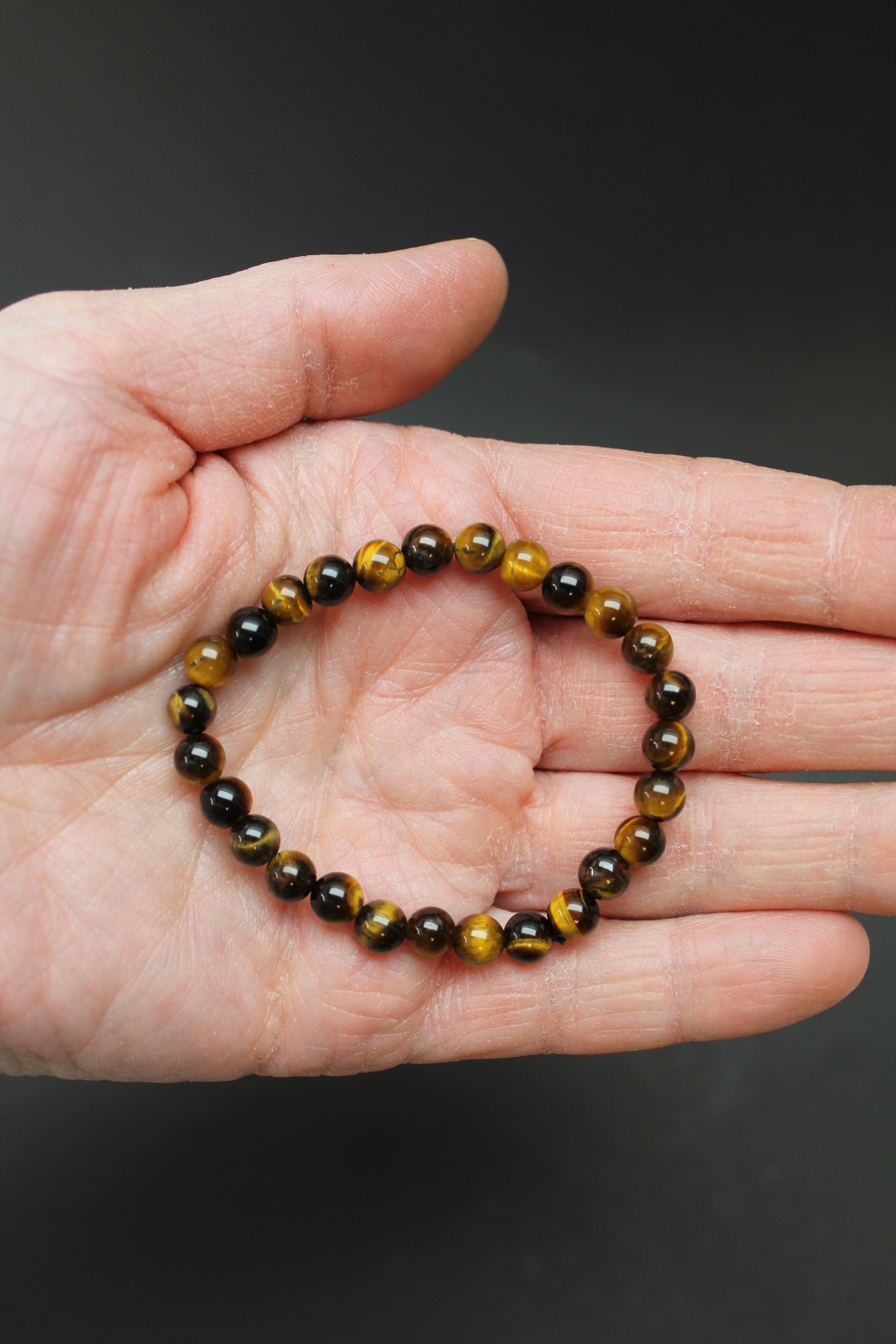 Tigerøje Armbånd - 6mm