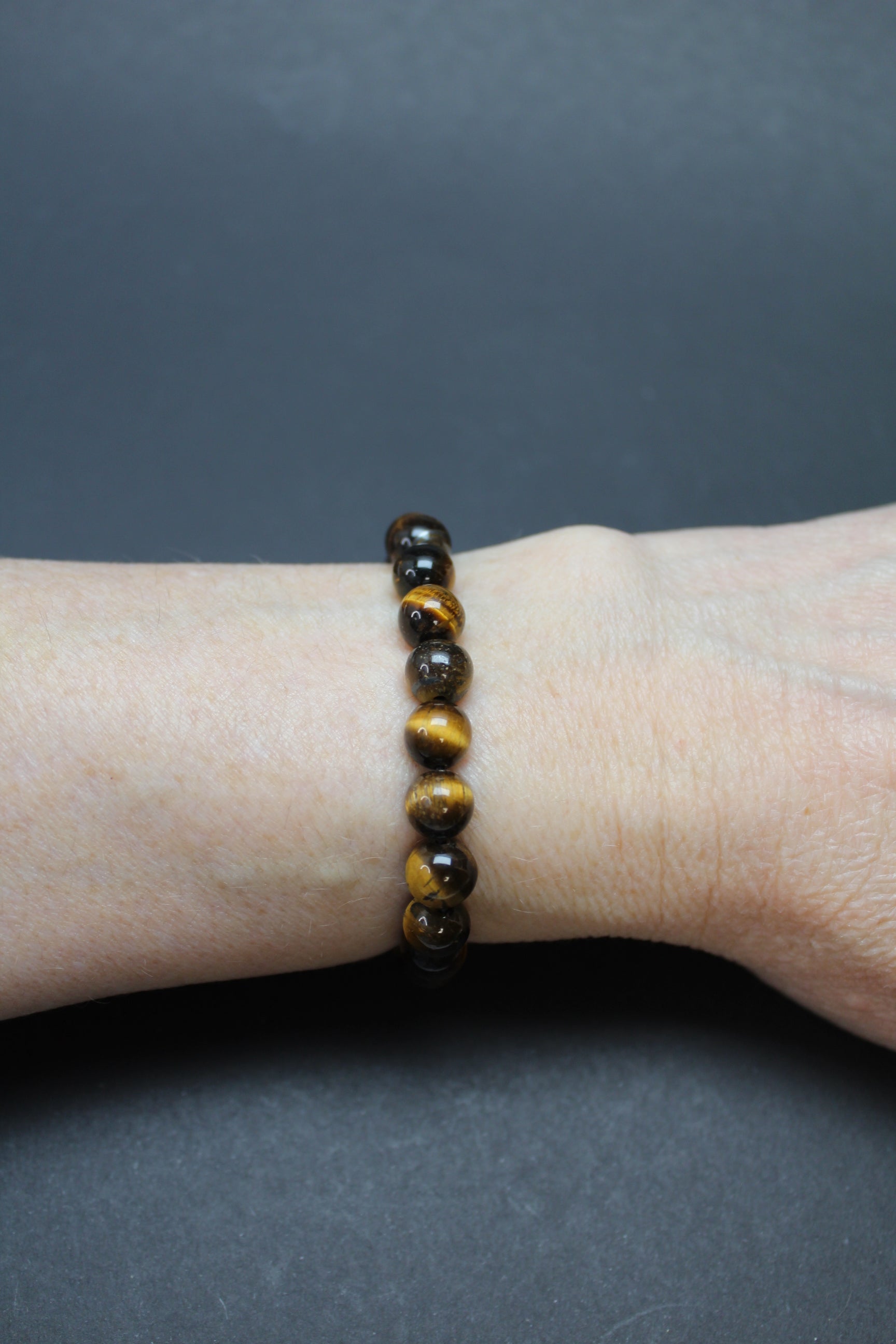 Tigerøje Armbånd - 8mm