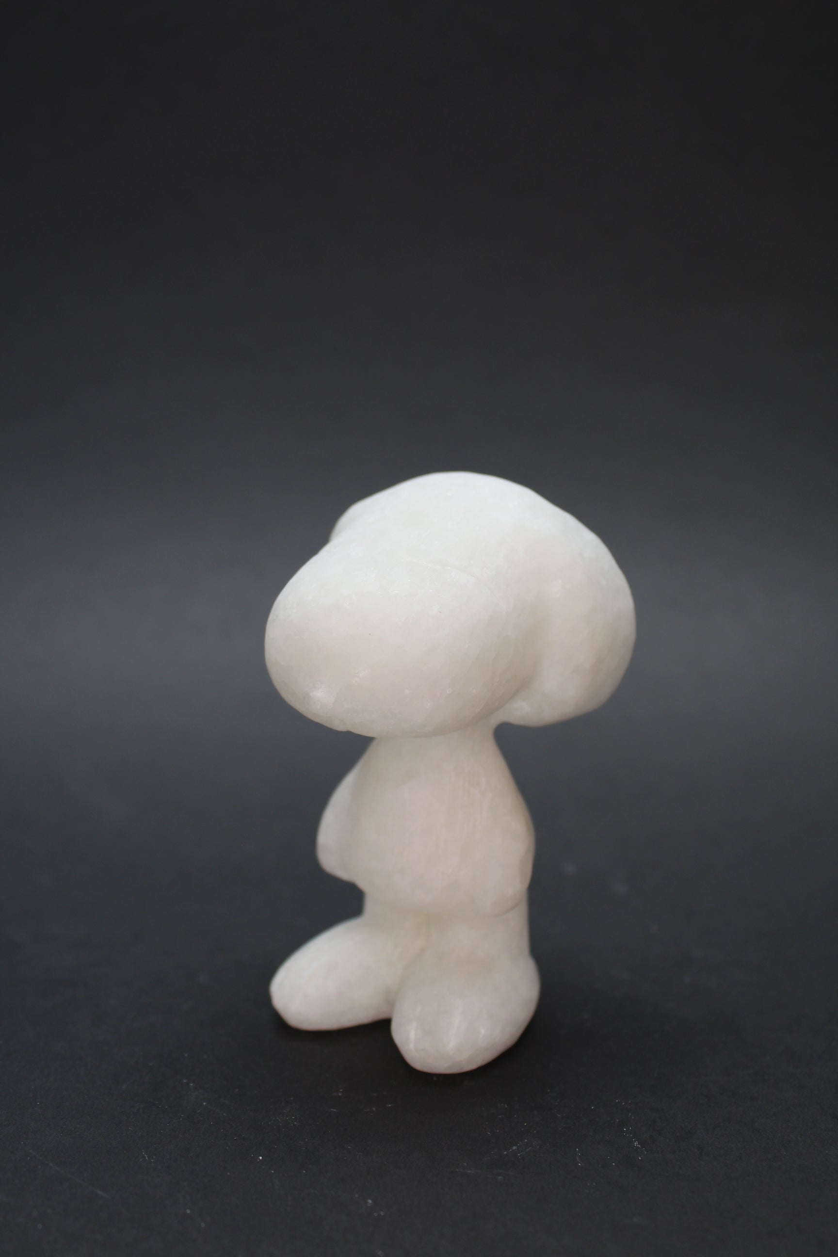 Hvid Jade Hund UNIKA