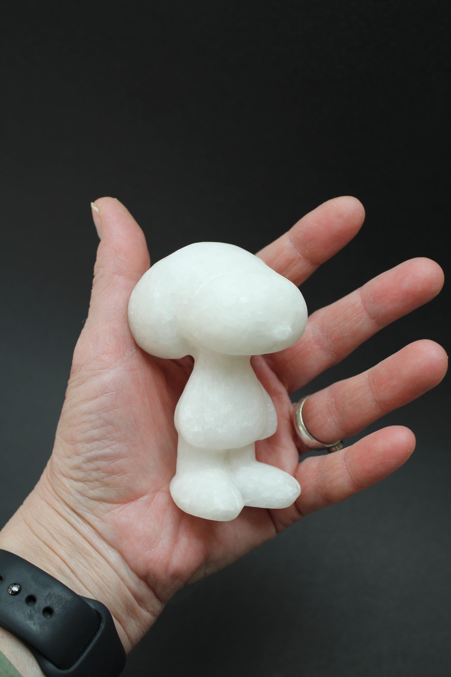 Hvid Jade Hund UNIKA