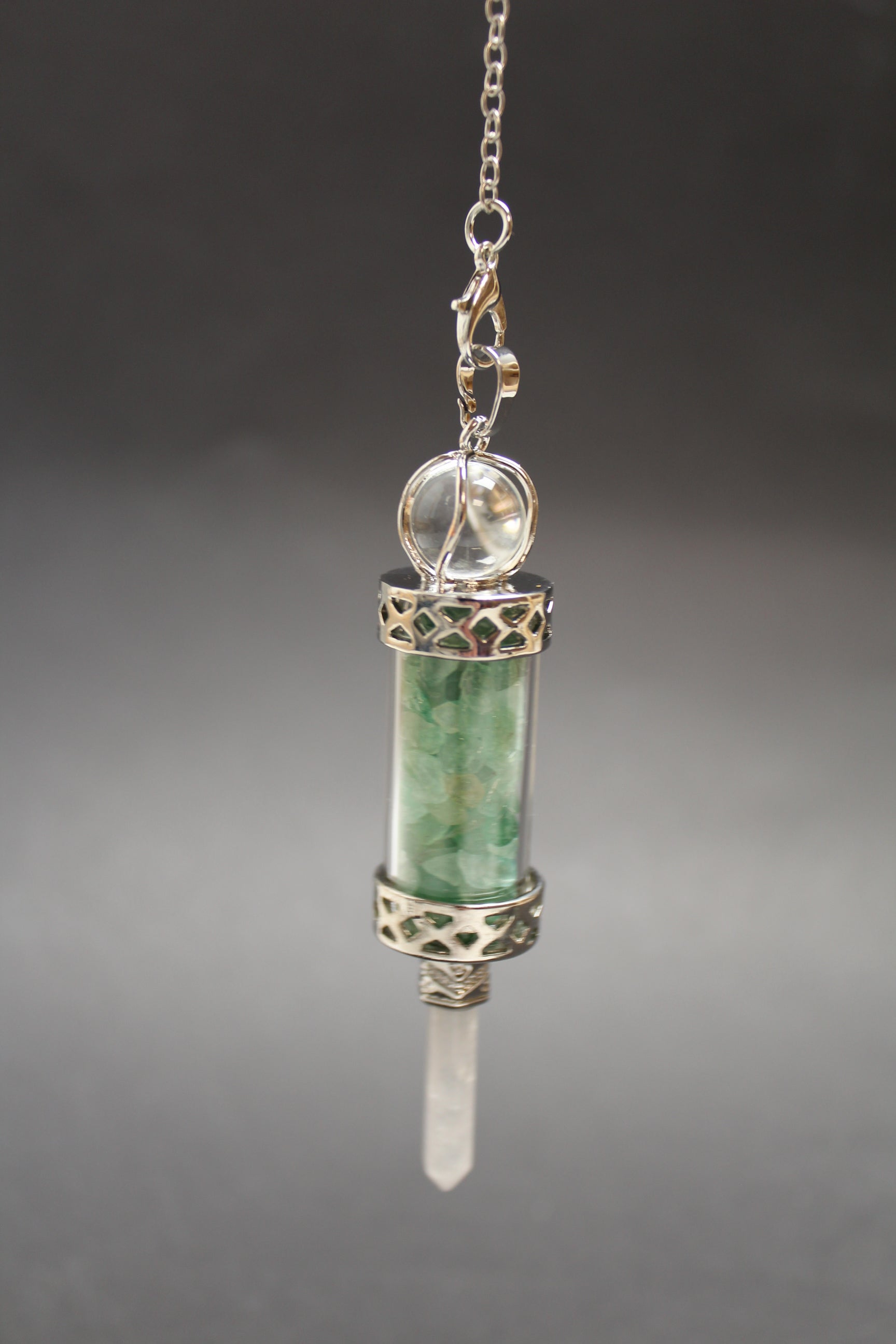 Pendul Aventurin/Bjergkrystal