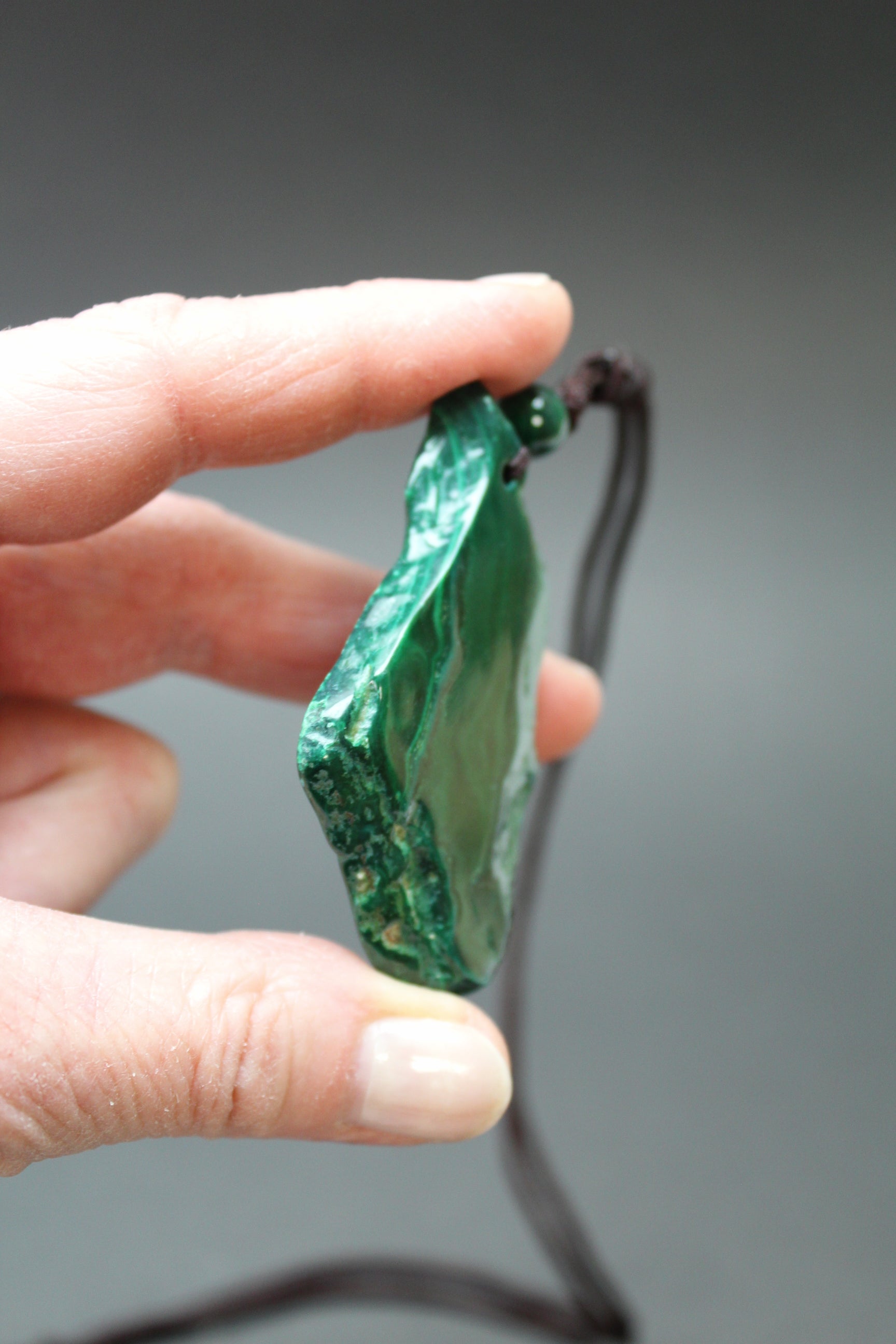 Malakit Halskæde Nr. 1