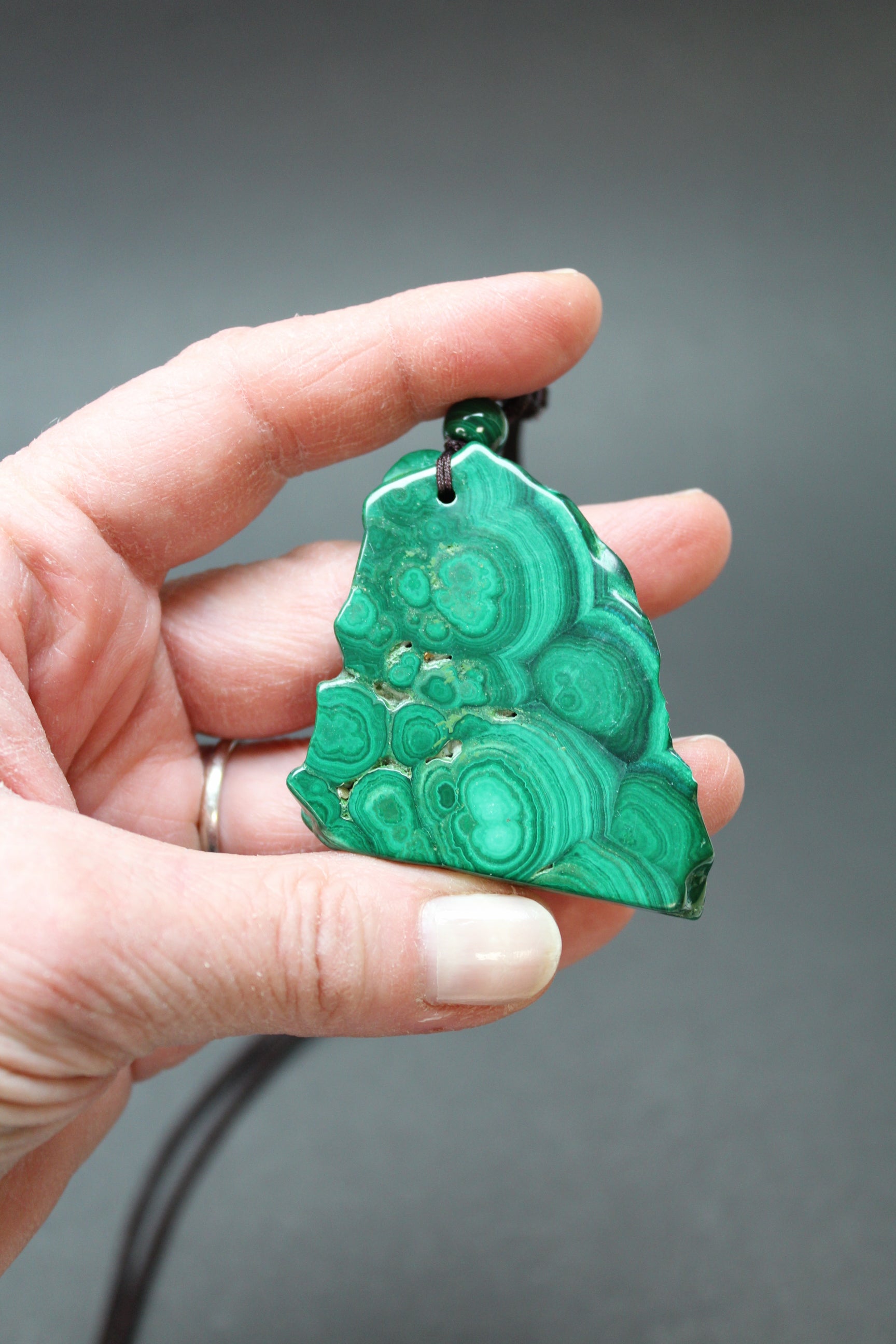 Malakit Halskæde Nr. 2