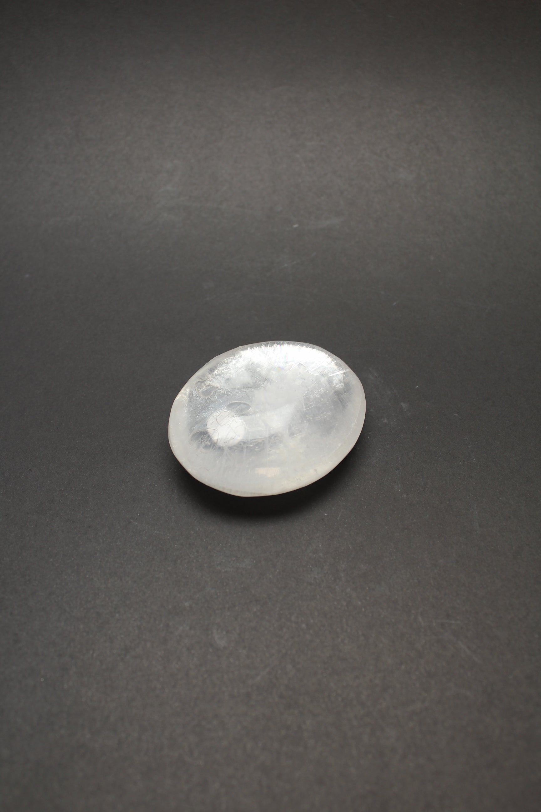 Selenit Palmstone (Klar) - 6-7cm