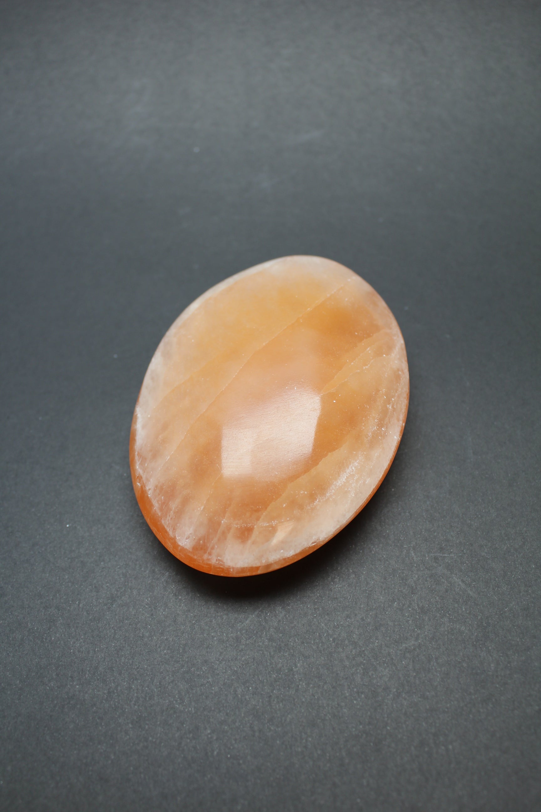 Orange Selenit Palmstone - 9-10cm