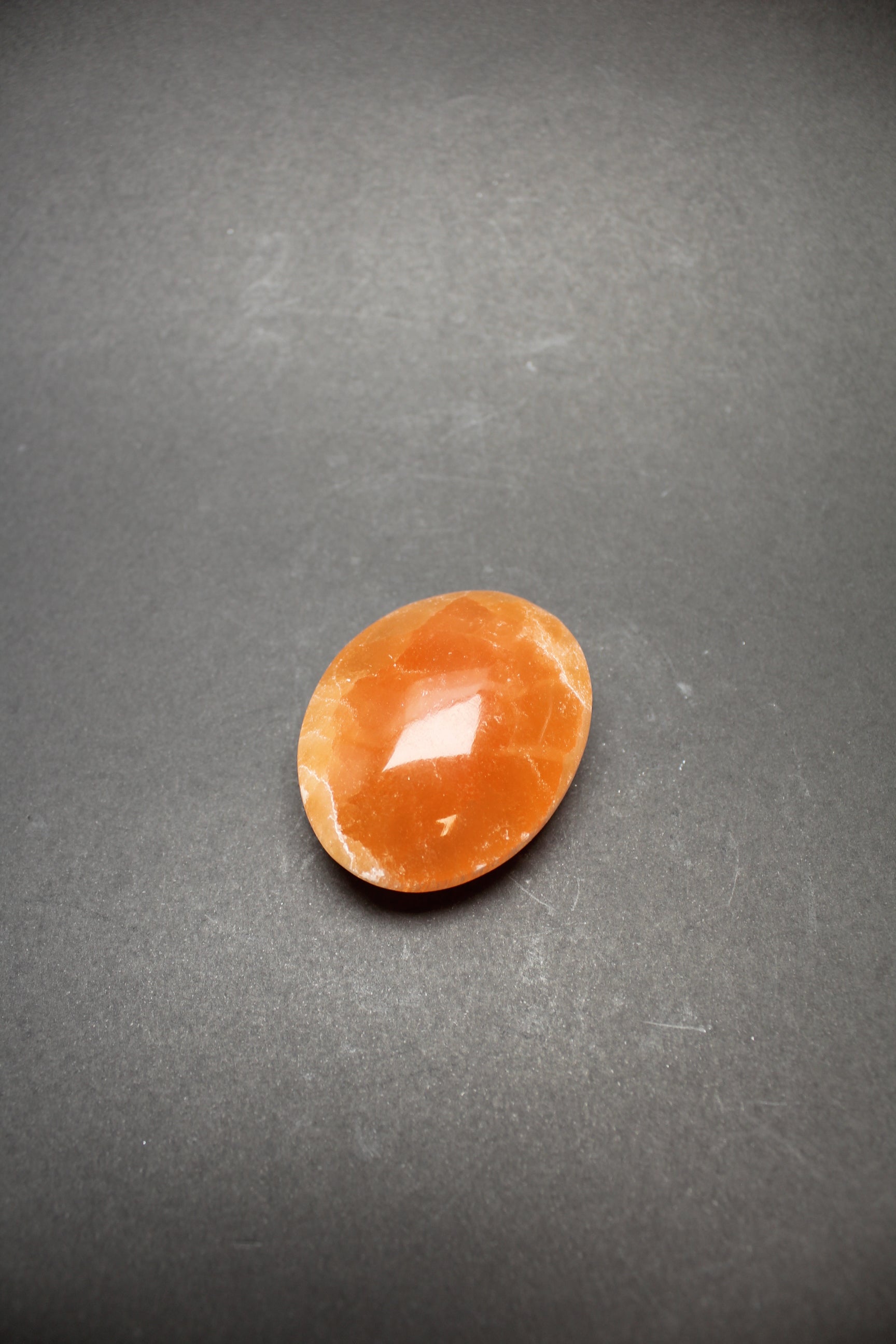 Orange Selenit Palmstone - 6-7cm