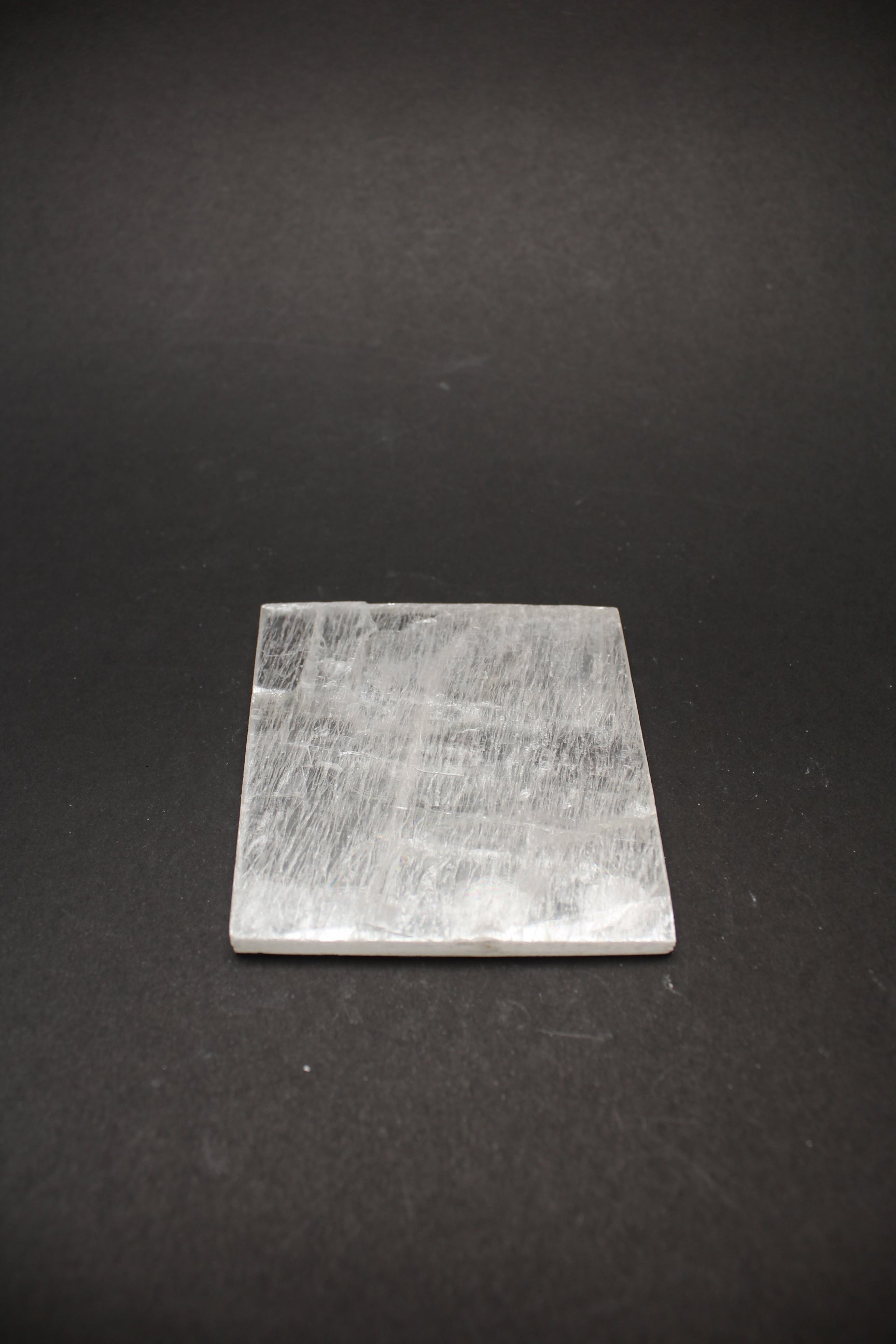 Selenit Spar Plade - 6x6