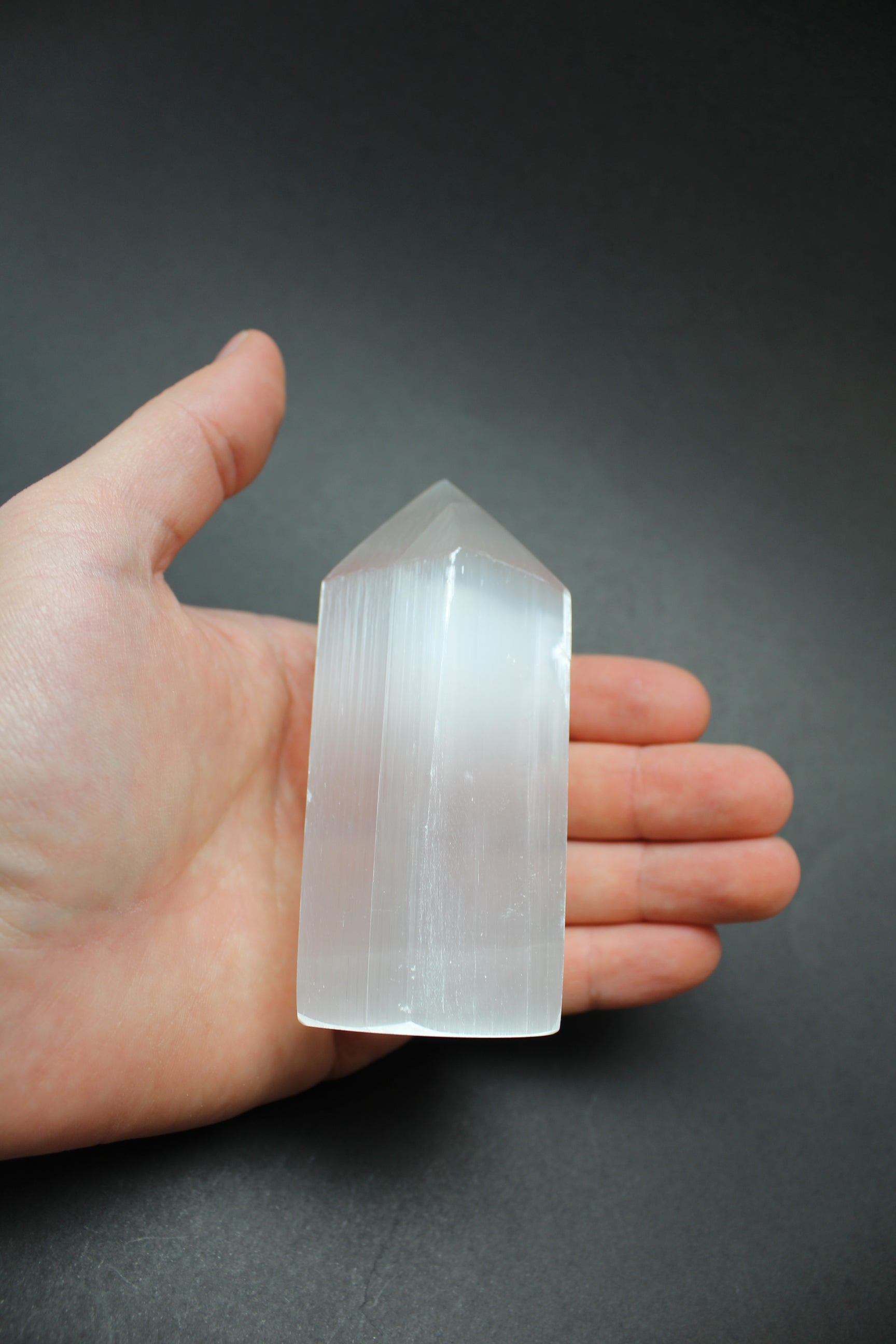 Selenit Spids - 10cm