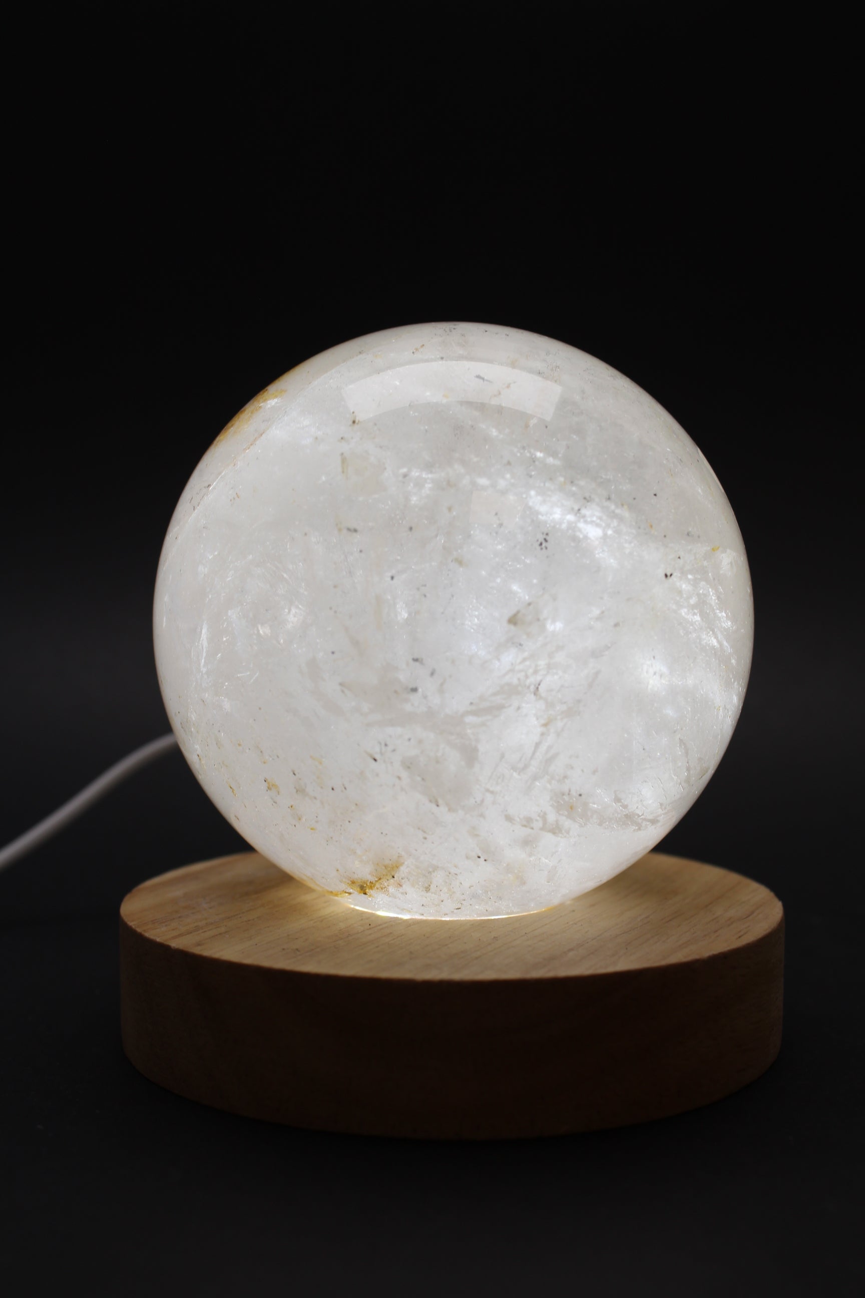 LED Træholder med lys - 10 cm