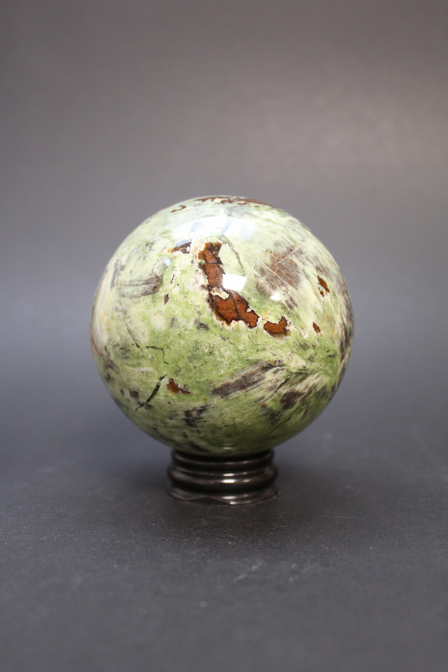 Chrysopras Kugle - Nr. 3