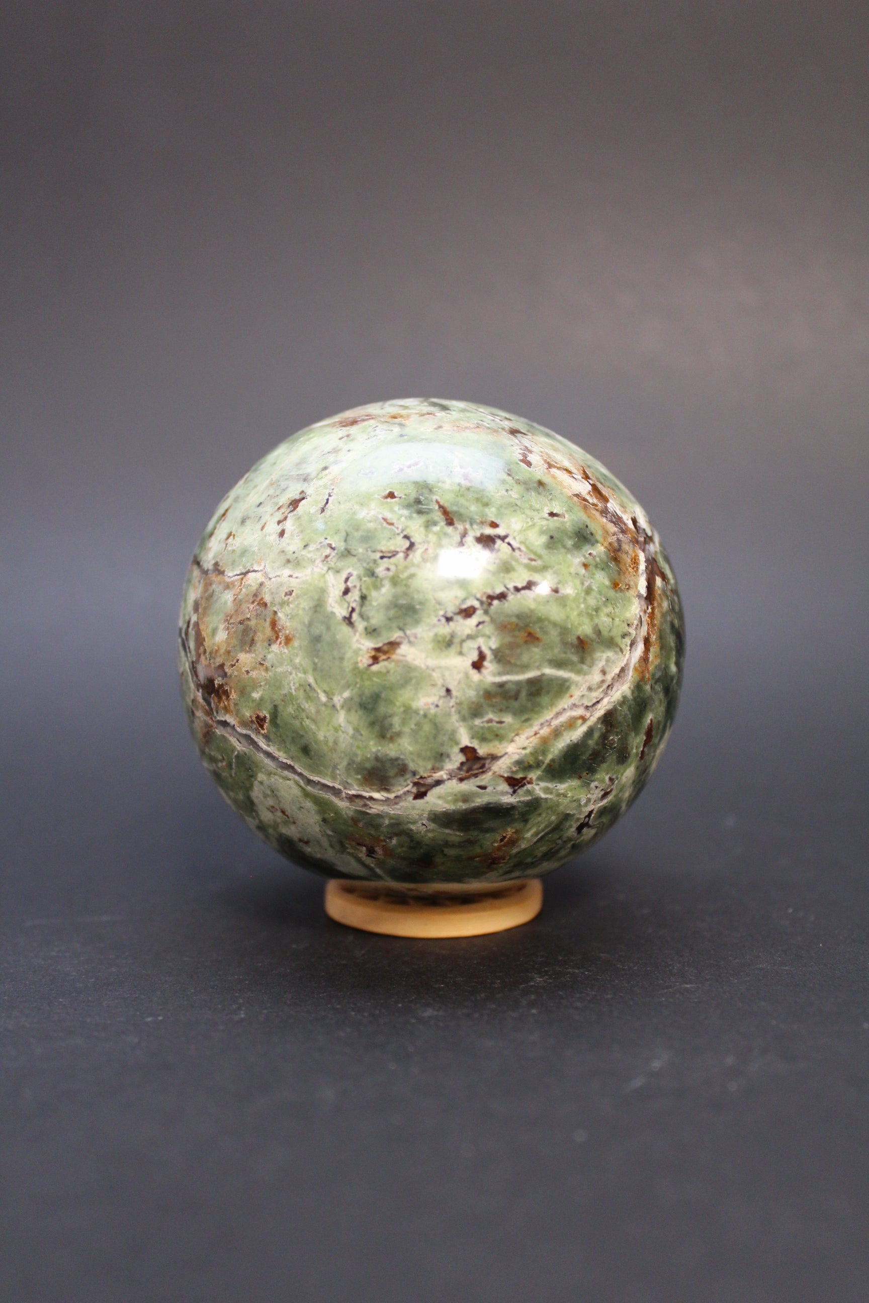 Chrysopras Kugle - Nr. 5