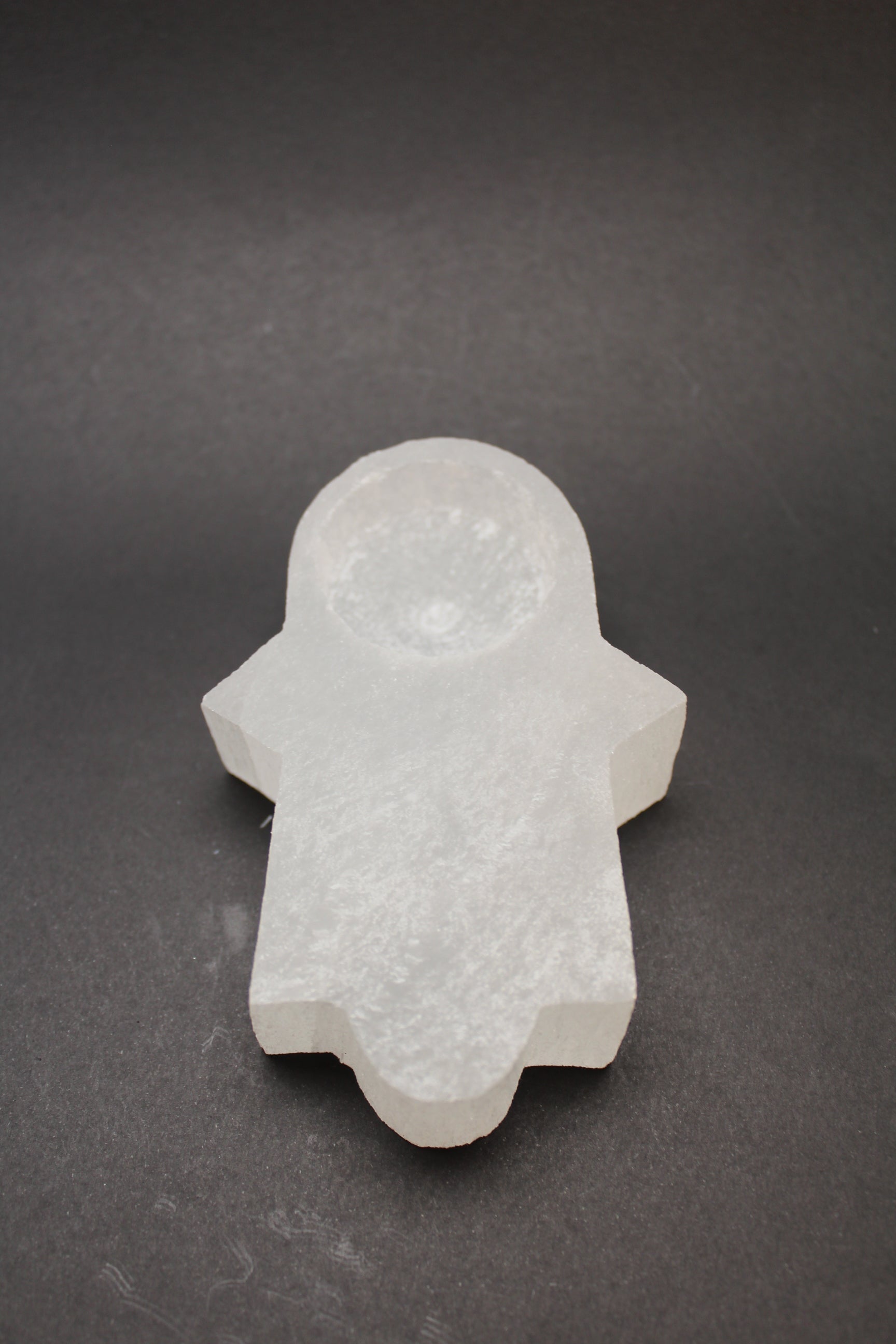 Selenit Fyrfadsstage - 11-12cm