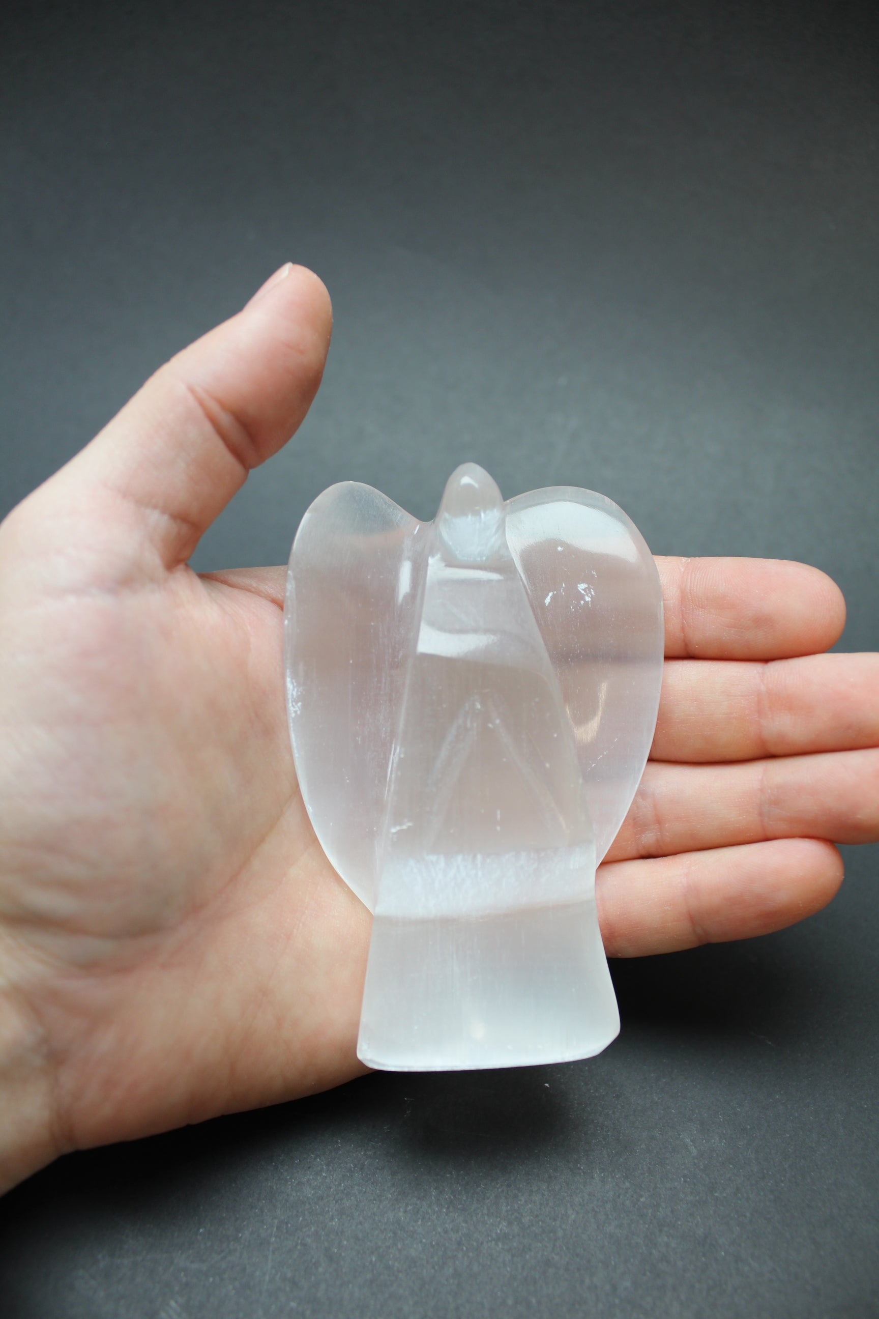 Selenit engel - 10cm