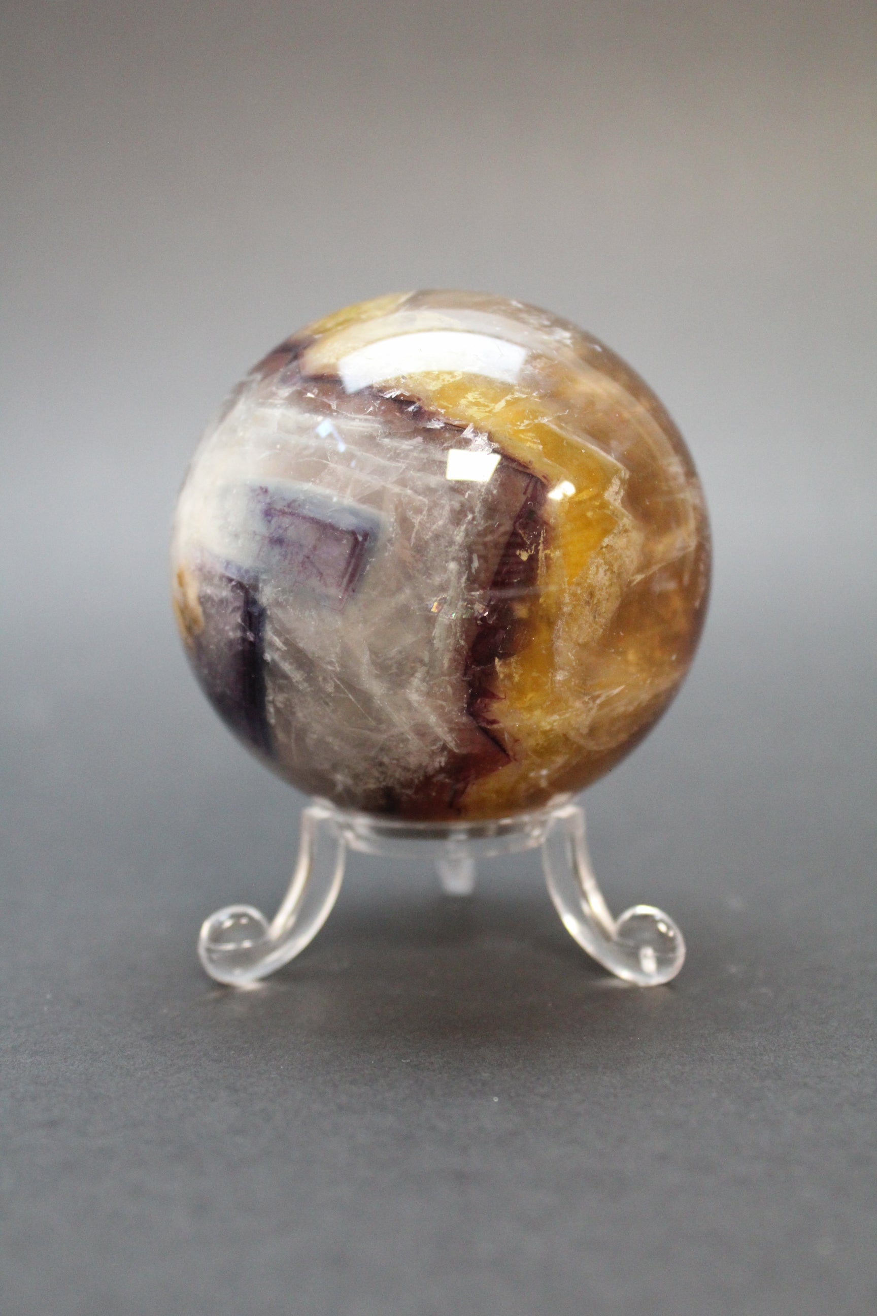 Fluorit Kugle - Nr. 2