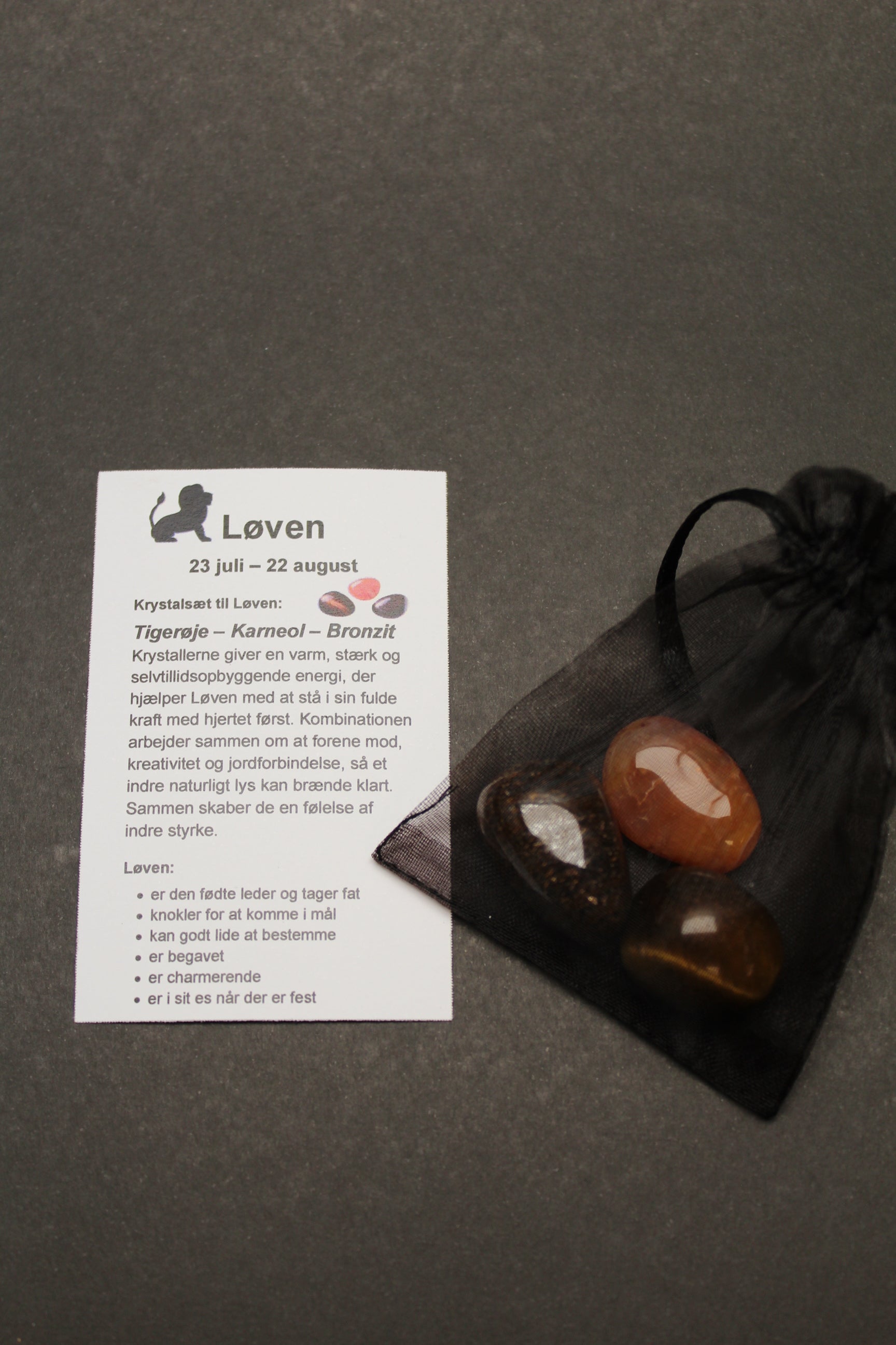 Stjernetegns Krystalsæt - Løven