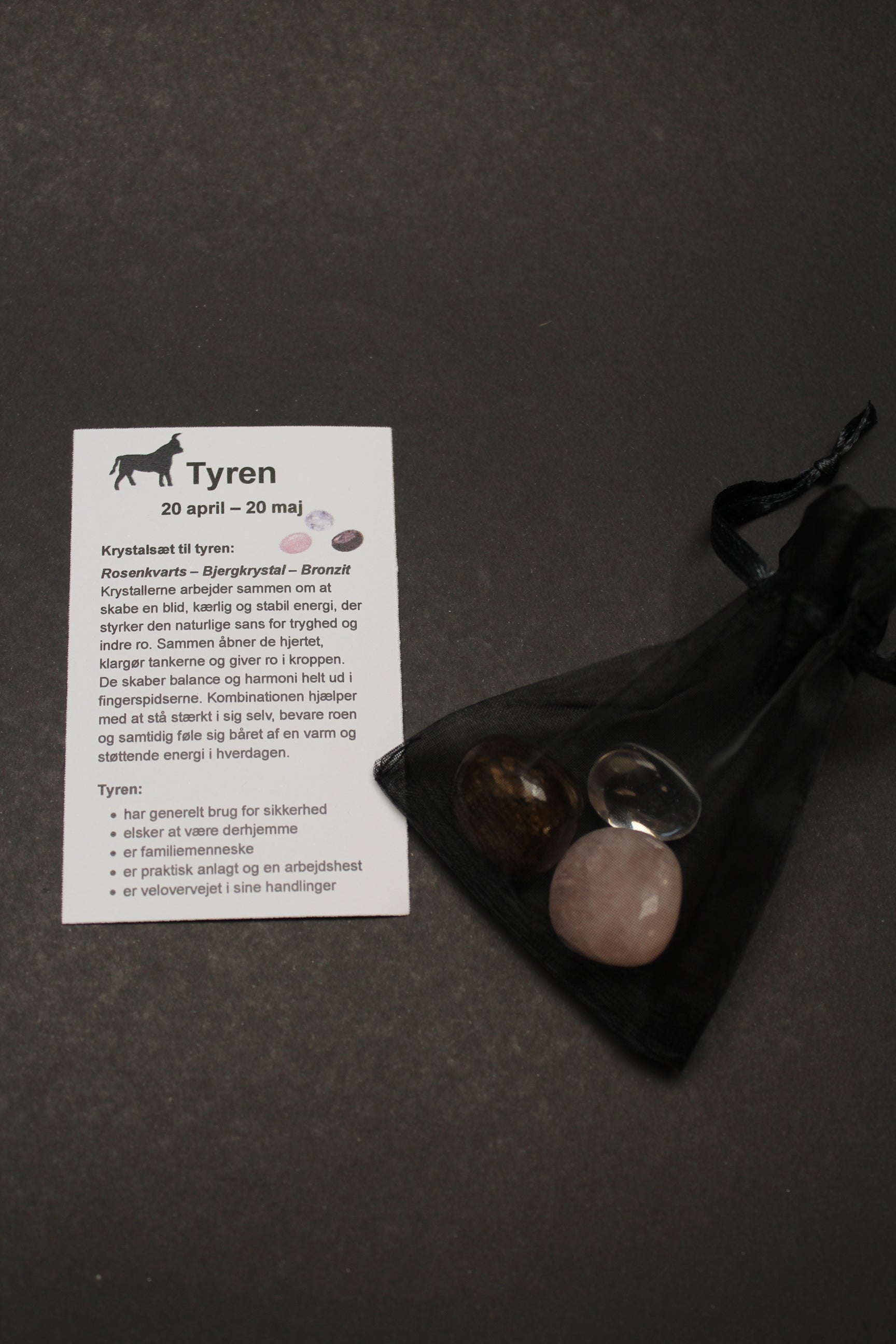 Stjernetegns Krystalsæt - Tyren