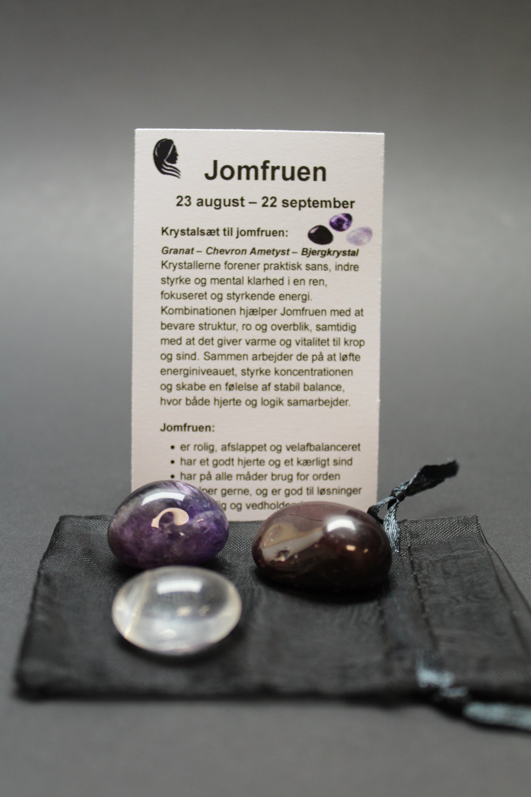 Stjernetegns Krystalsæt - Jomfruen