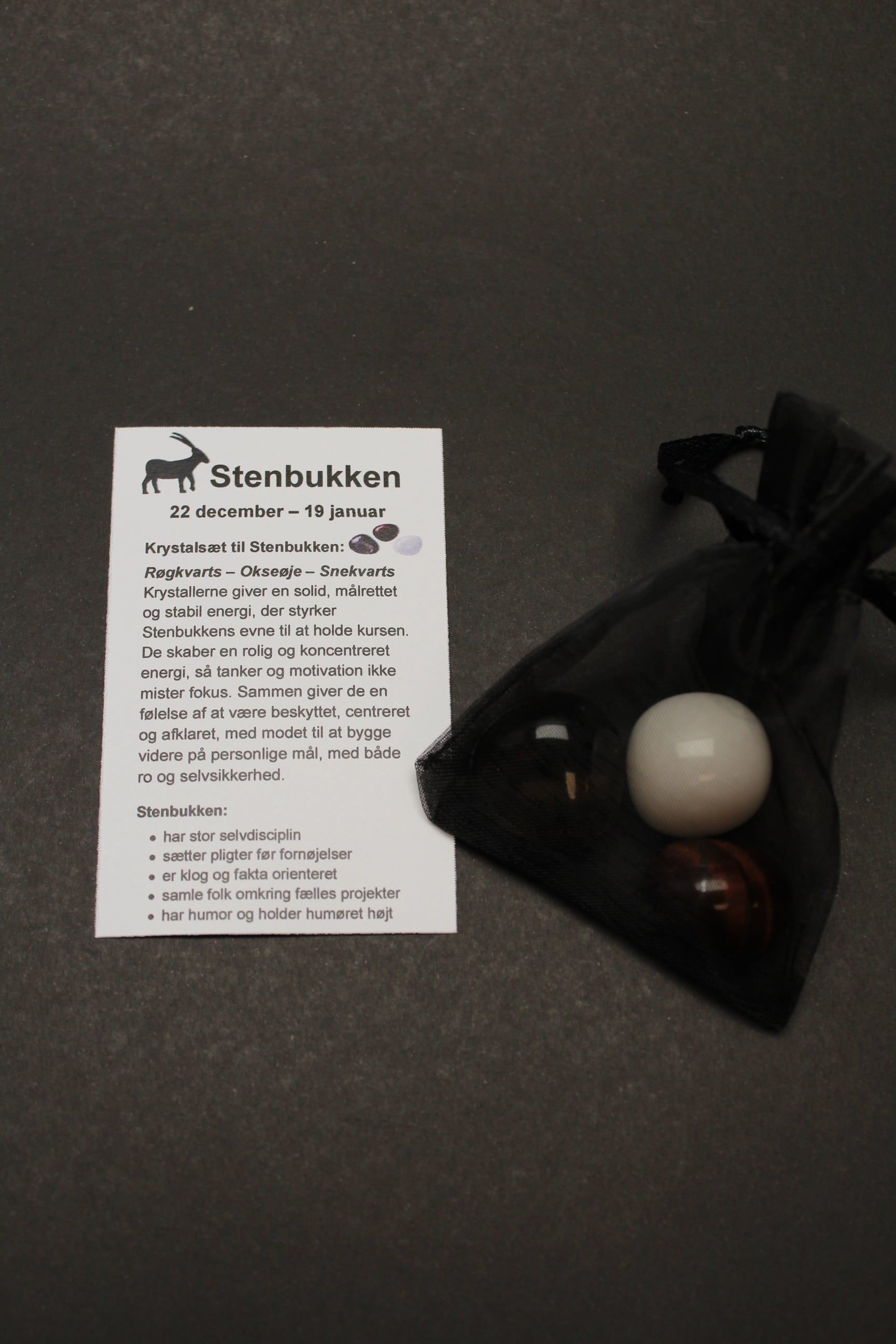 Stjernetegns Krystalsæt - Stenbukken