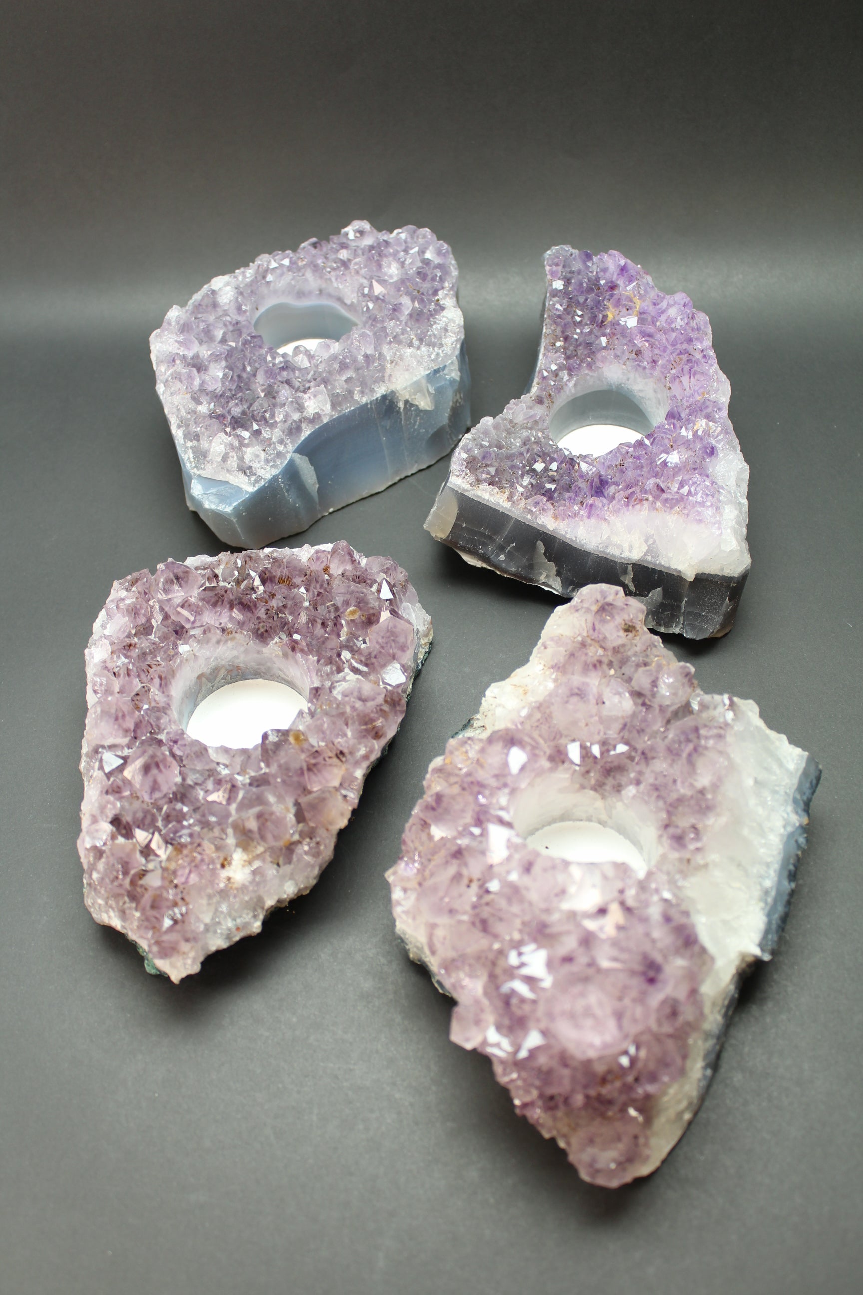 Ametyst Fyrfadsstage