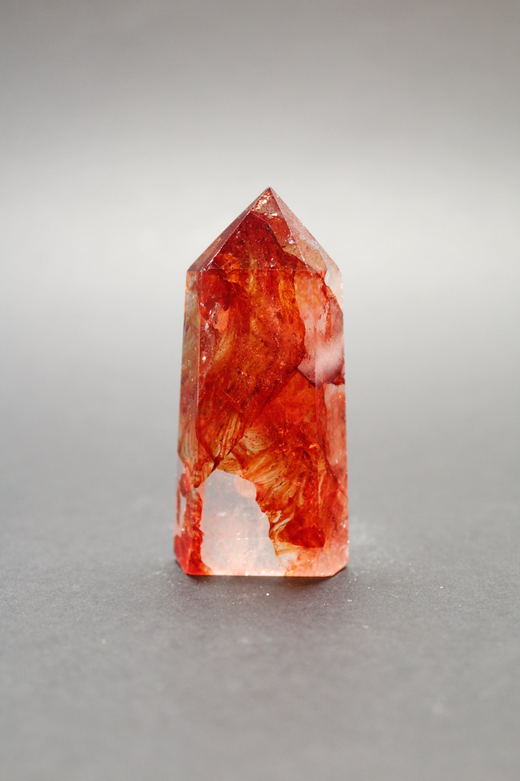 Hæmatit Kvarts Tårn - 7.5cm (Nr. 5)