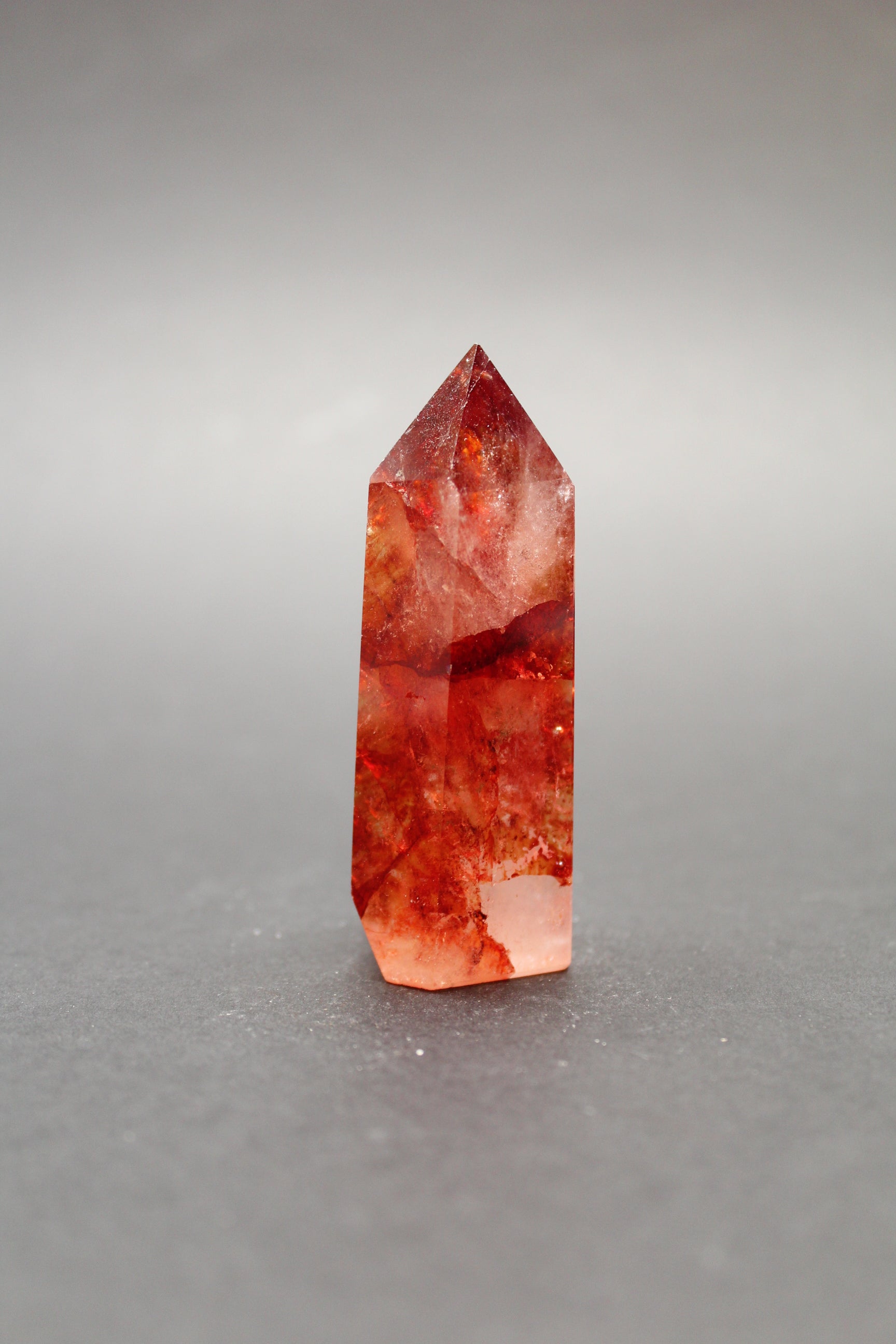 Hæmatit Kvarts Tårn - 7.5cm (Nr. 5)