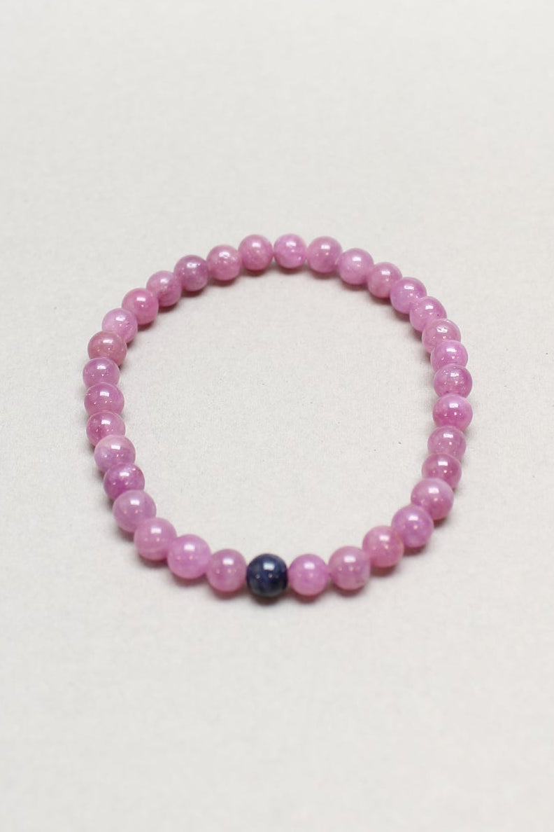 Rubin/Safir Armbånd 5-6 mm