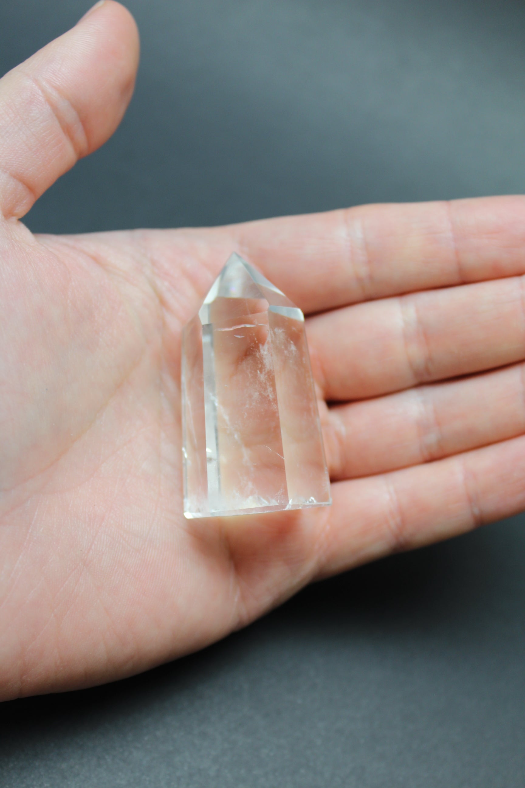 Bjergkrystal Spids - 5cm (Nr. 4)