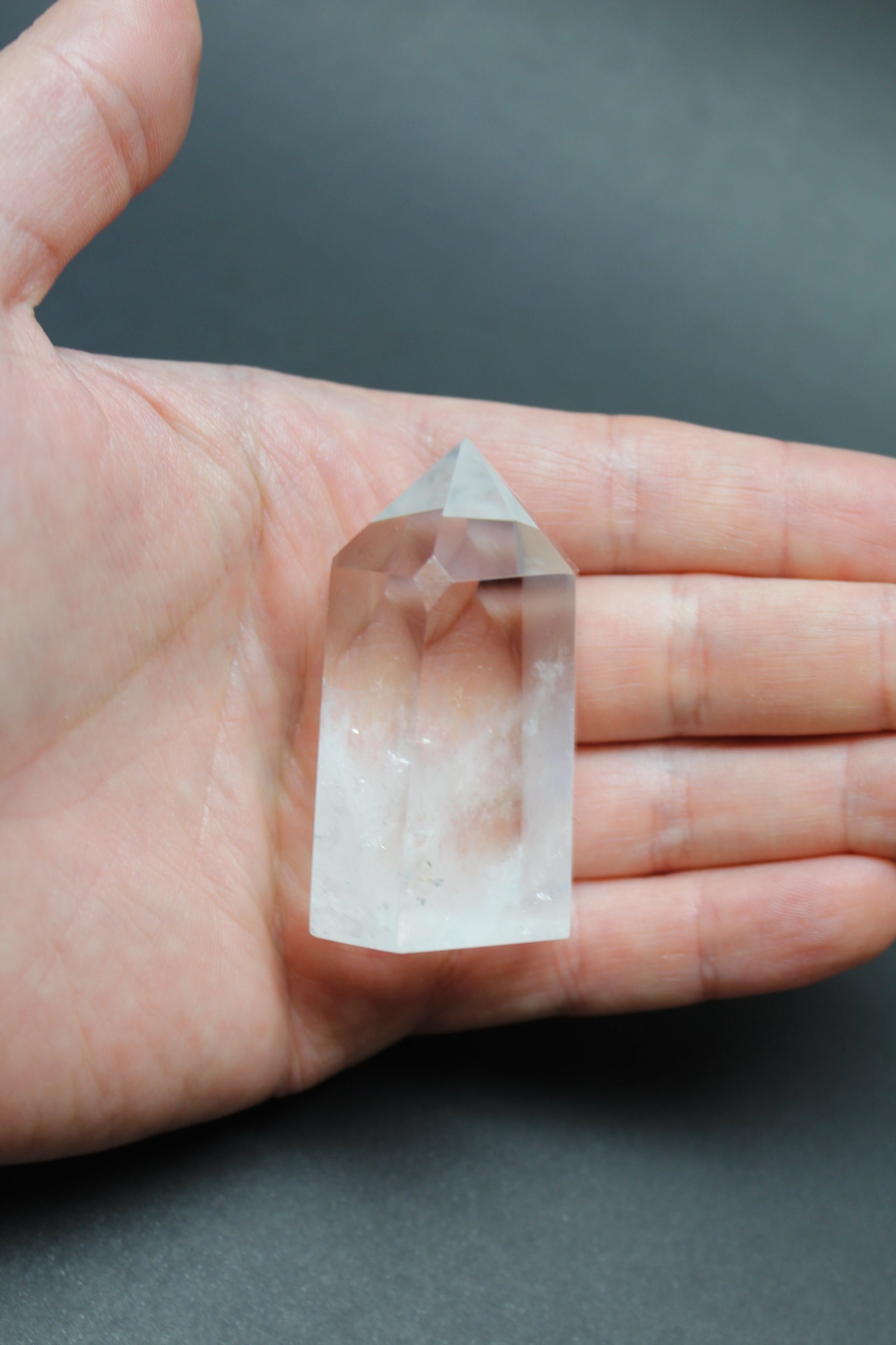 Bjergkrystal Spids - 6cm (Nr. 5)