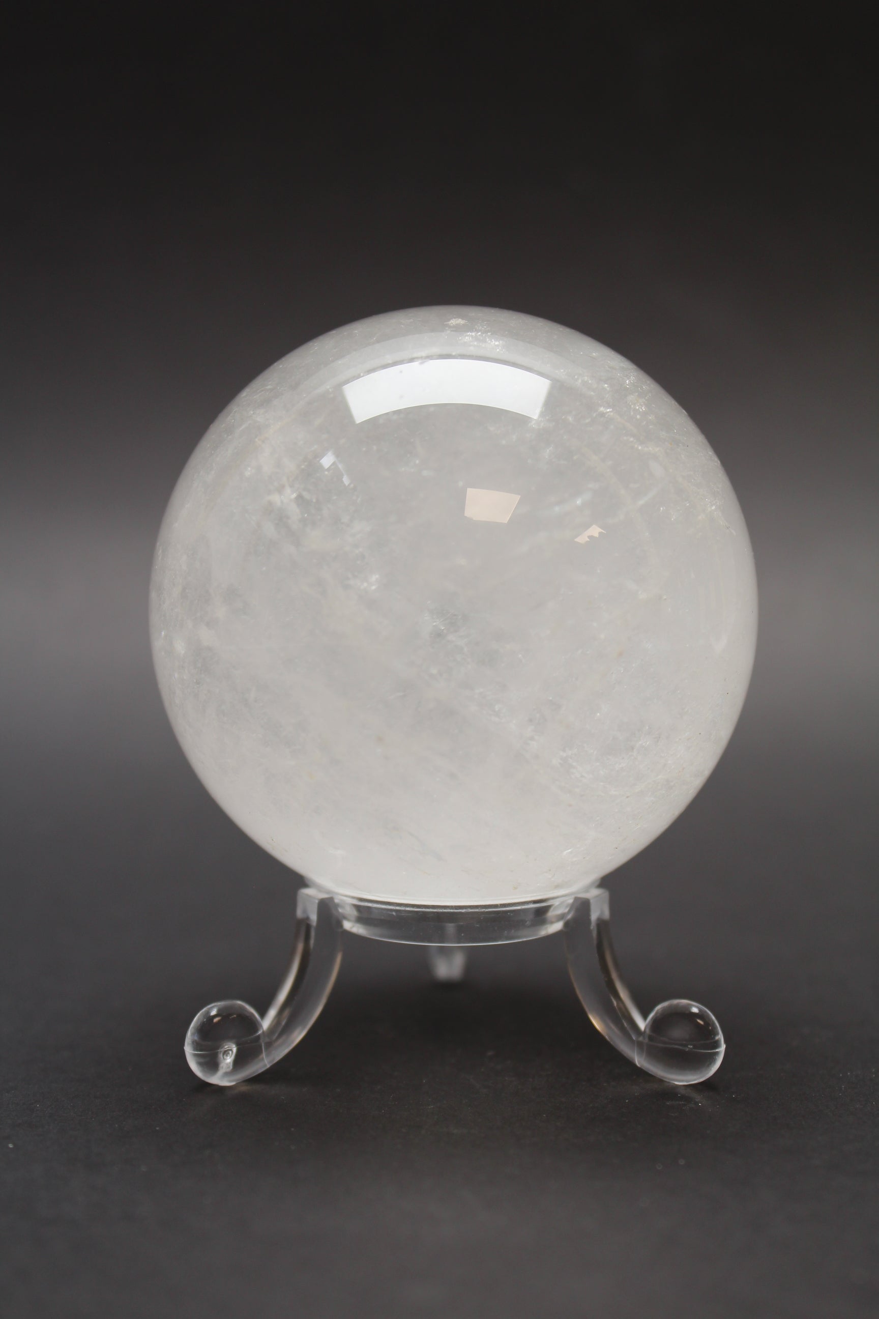 Bjergkrystal Kugle - 6cm - 365g (Nr. 6)