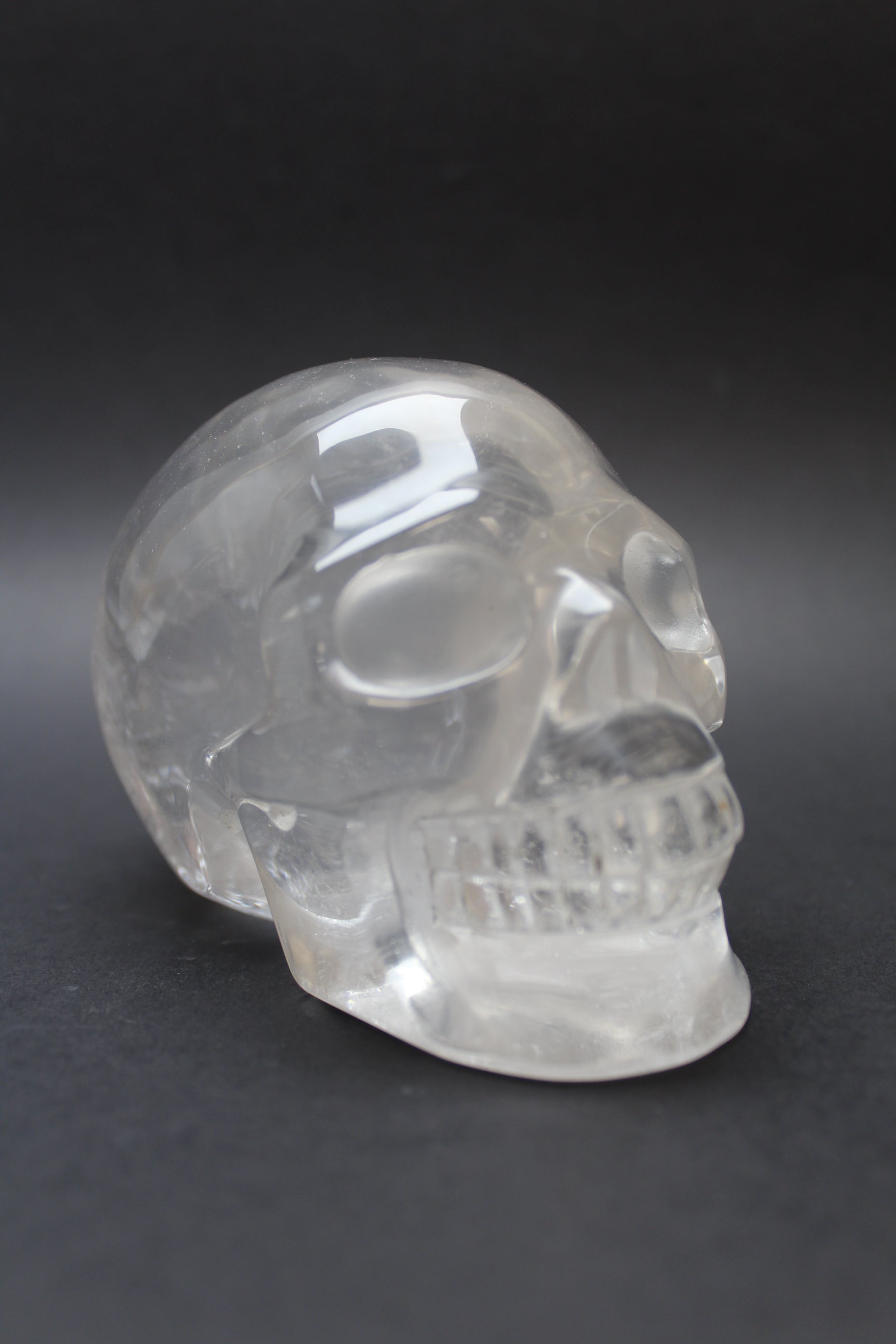 Bjergkrystal Skull Unika - A-kvalitet - 850g