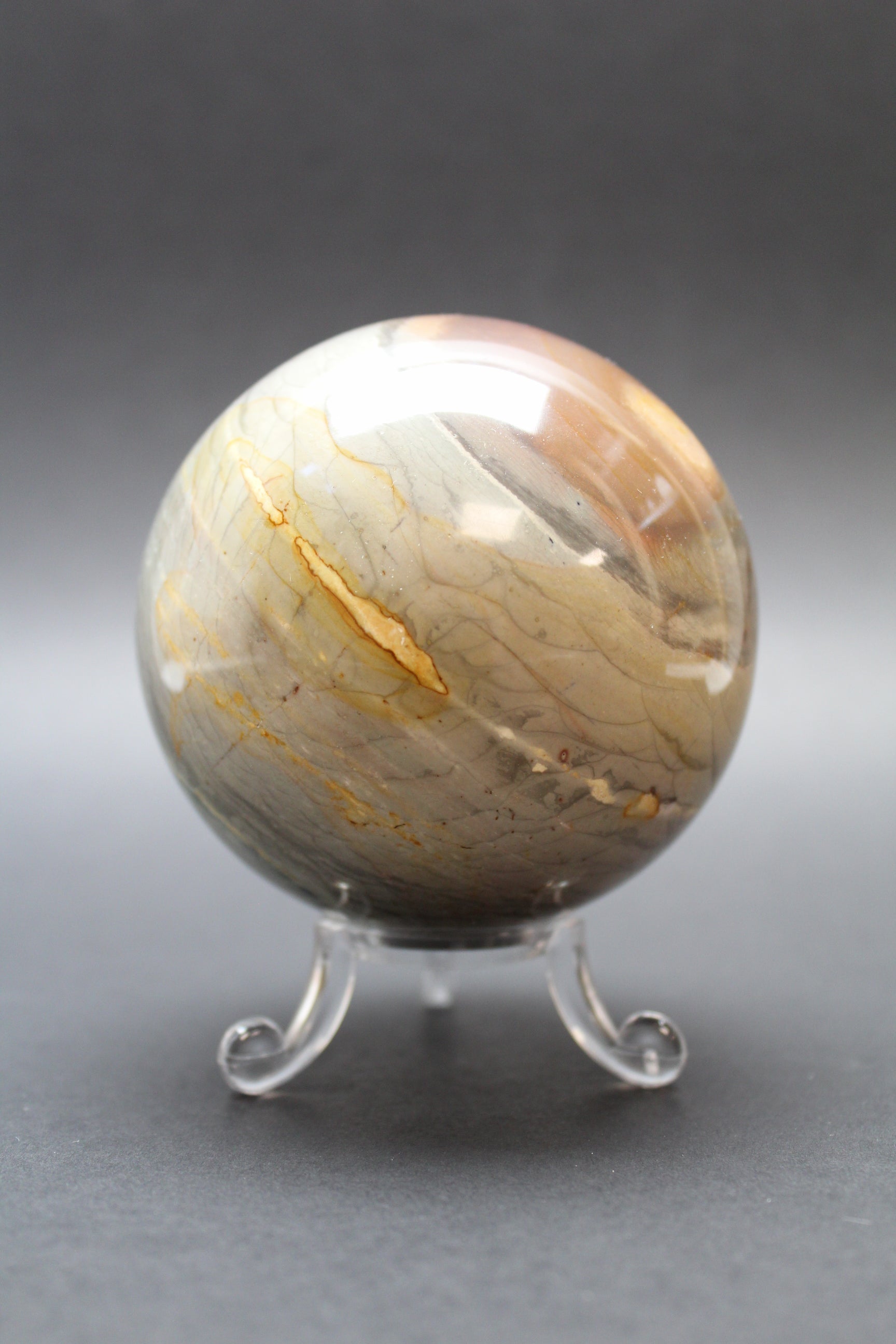 Polychrome Jaspis Kugle - Nr. 1