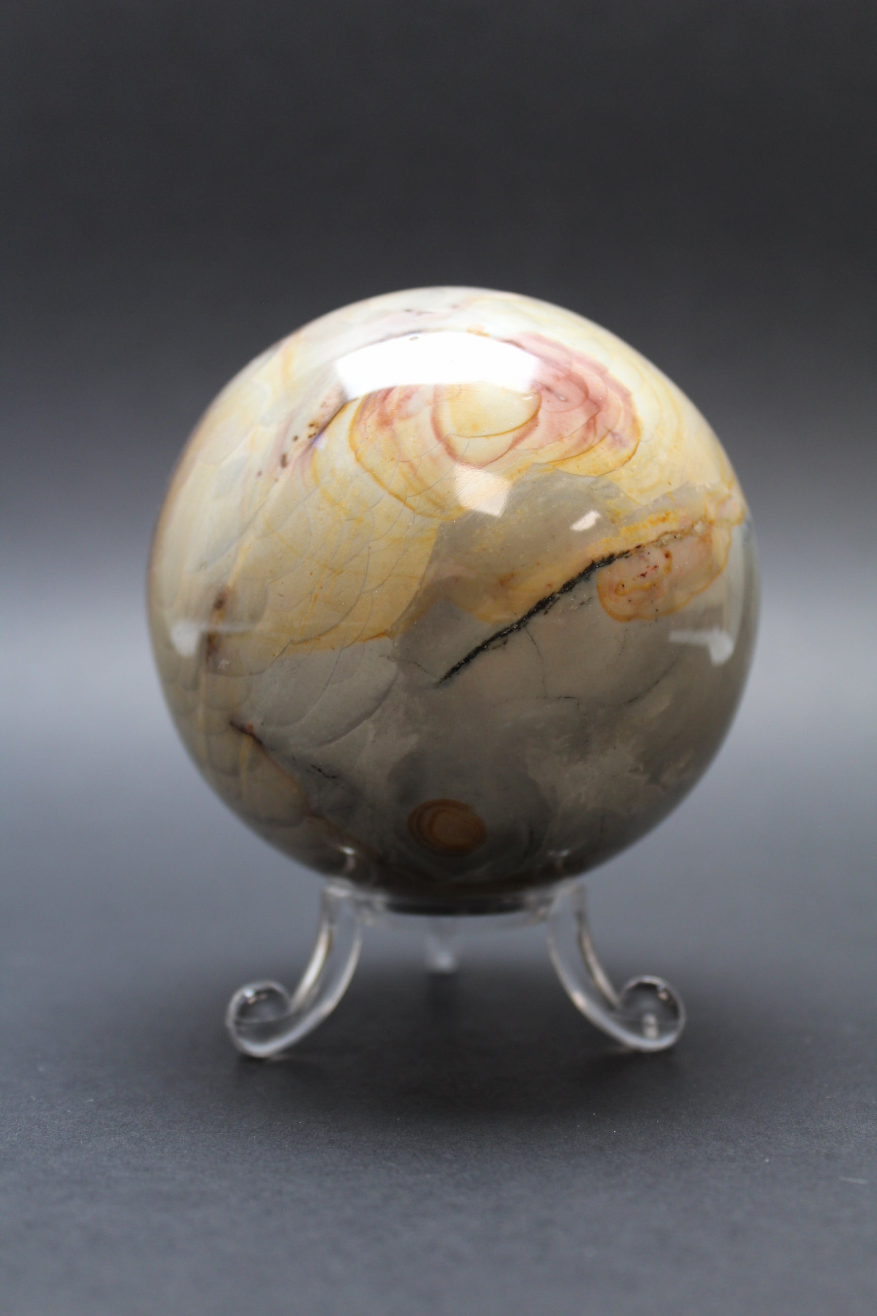 Polychrome Jaspis Kugle - Nr. 1