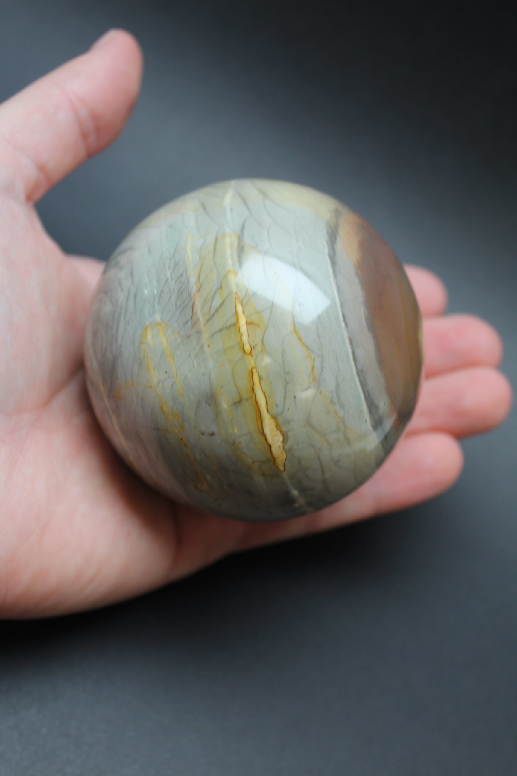 Polychrome Jaspis Kugle - Nr. 1