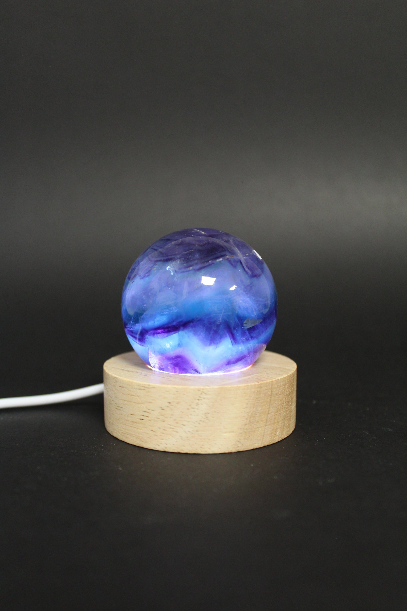 Fluorit Kugle - Nr. 23