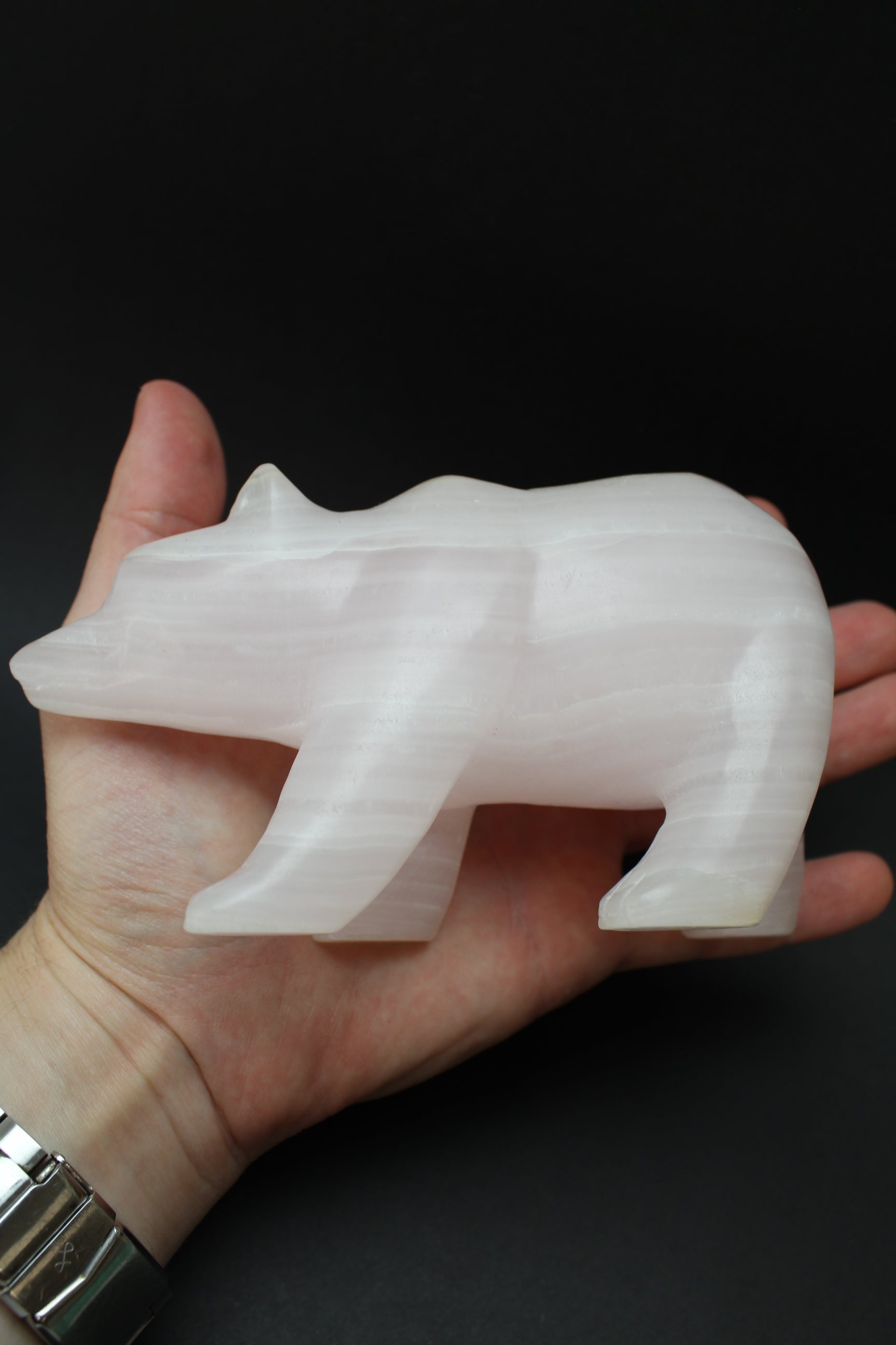 Mangano Calcit Bjørn - 800g